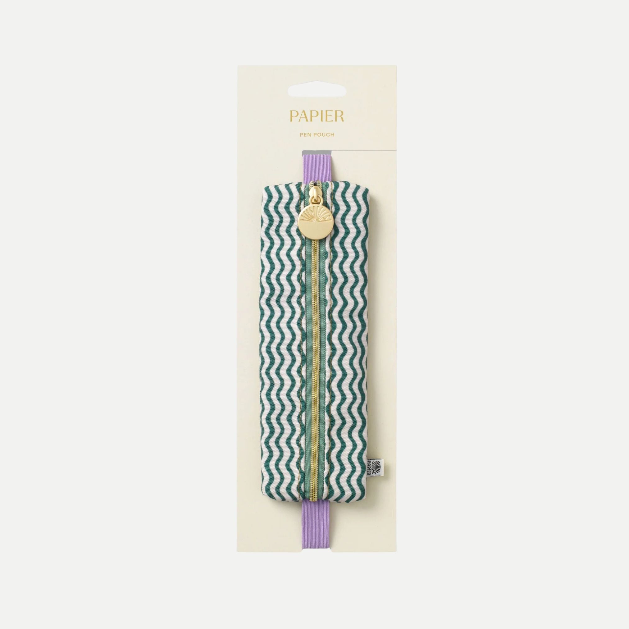 Elastic Pen Pouch - Zig Zag