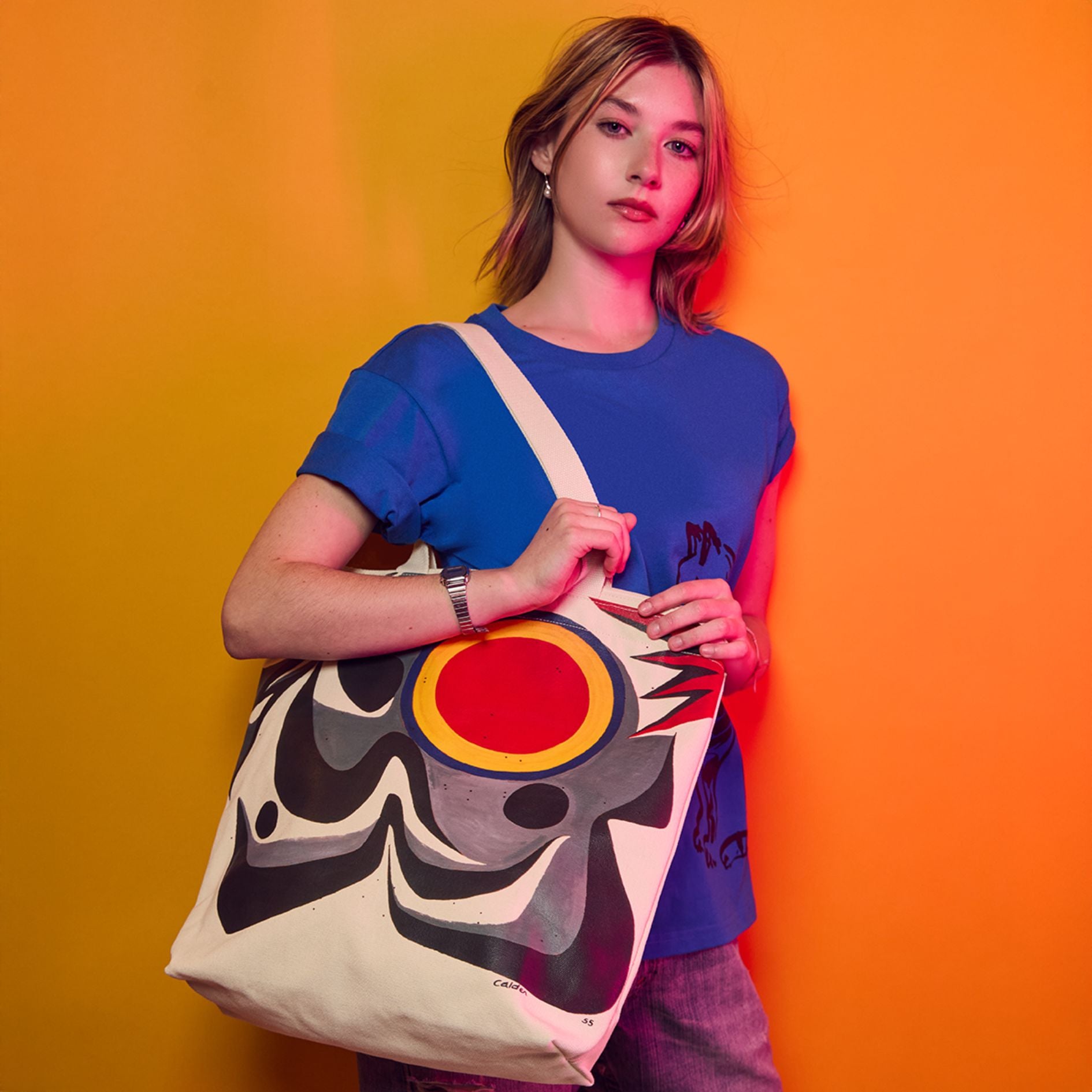Calder “São Paulo” Zipper Tote Bag