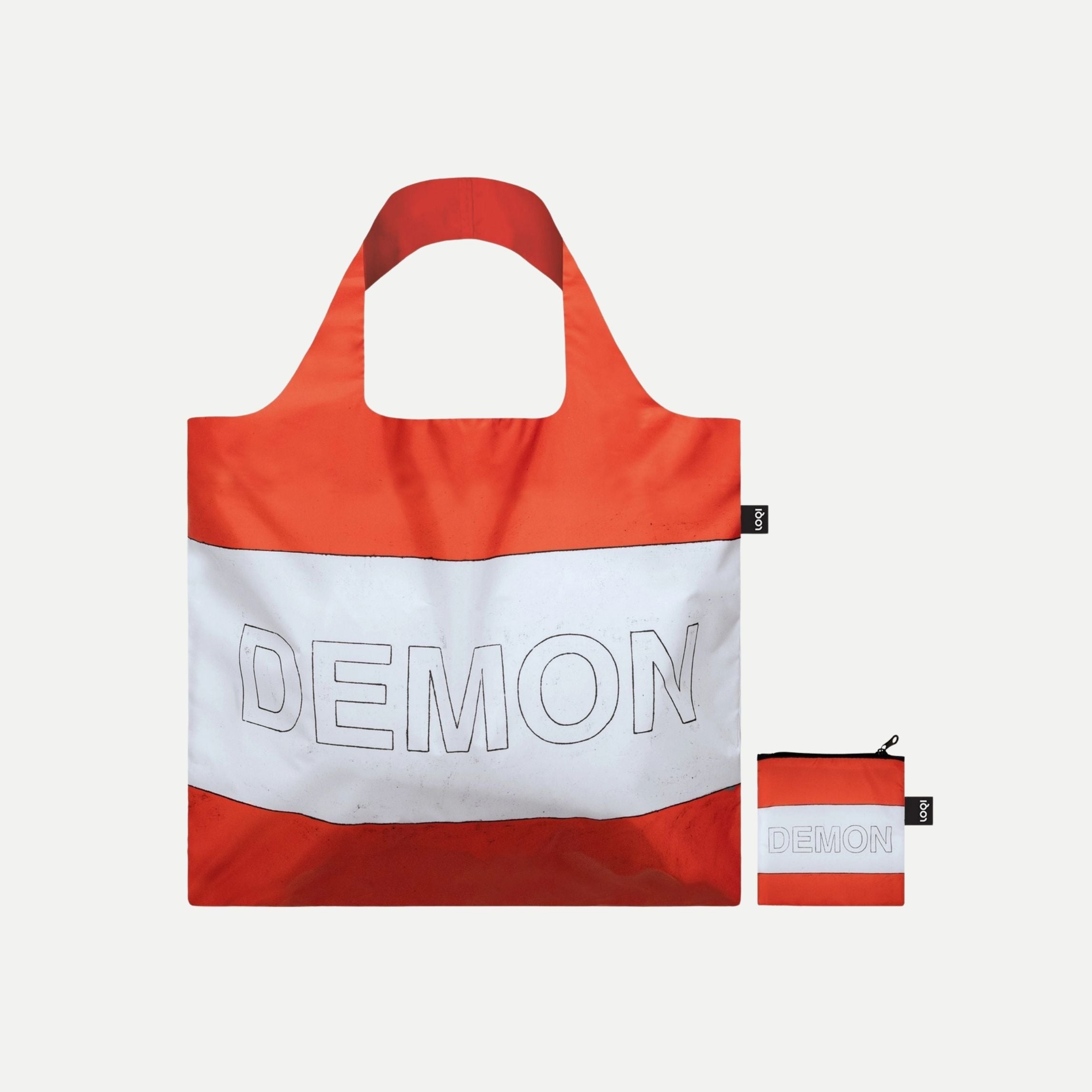 Matt Mullican Angel & Demon Recycled Bag