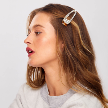 Metal Rhinestone Hair Clip