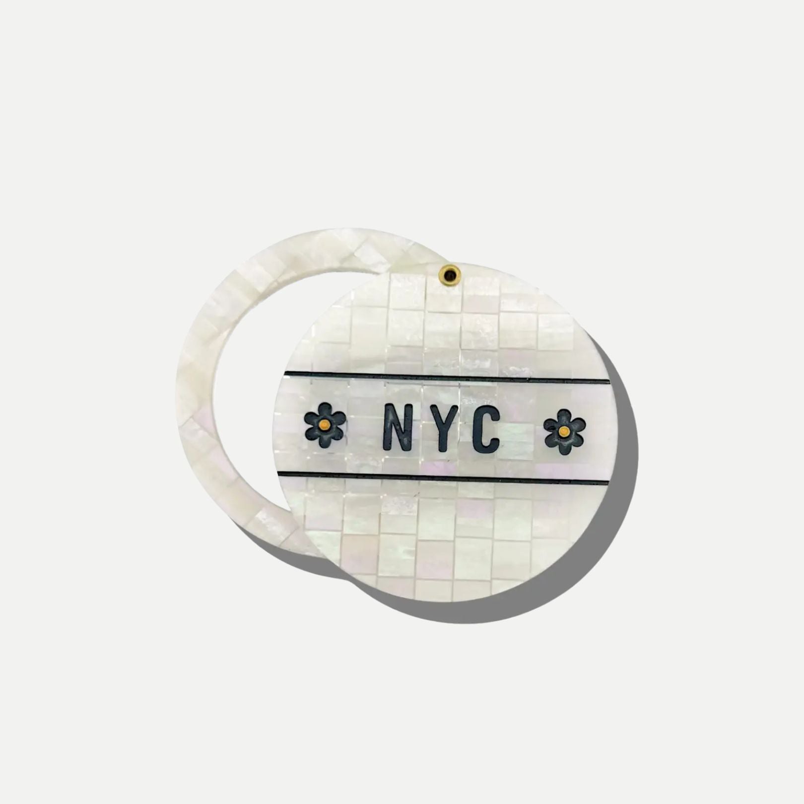 Nyc Mosaic Compact Mirror