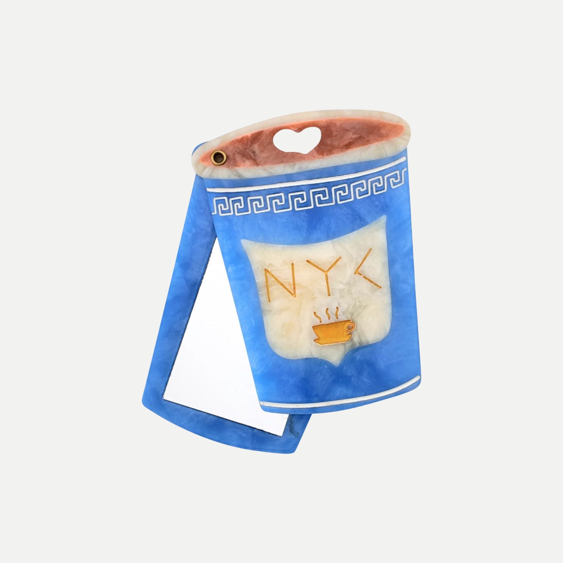 NYC Coffee Cup Compact Mirror