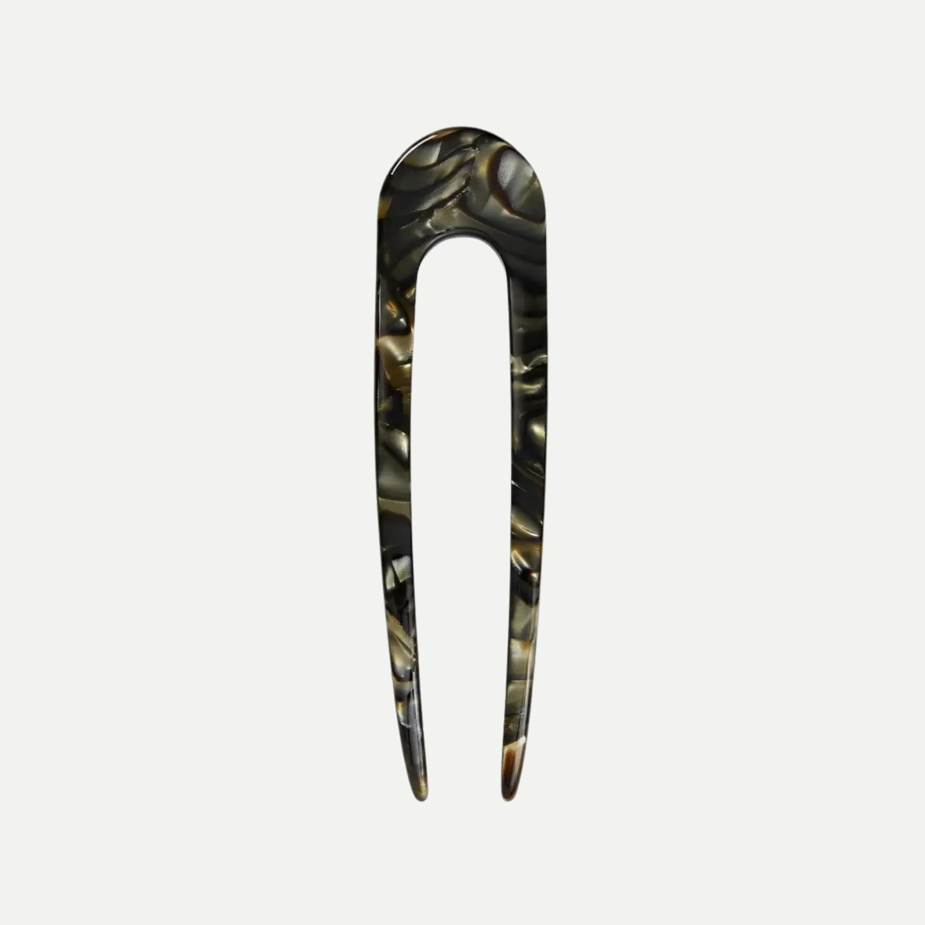 French Hair Pin - Midnight Horn