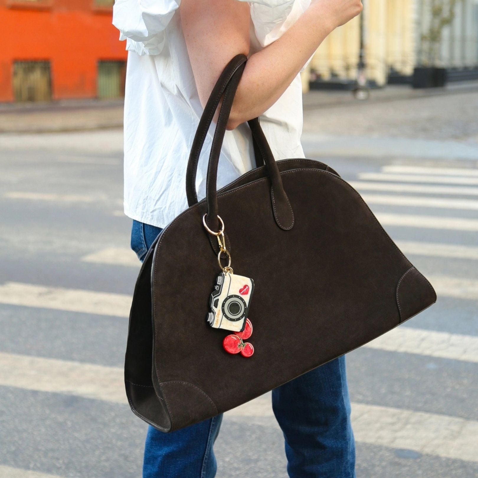 NY Vintage Camera Bag Charm