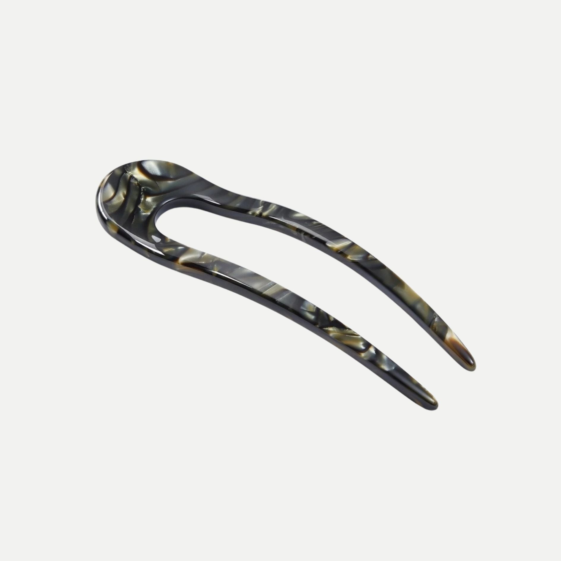 French Hair Pin - Midnight Horn