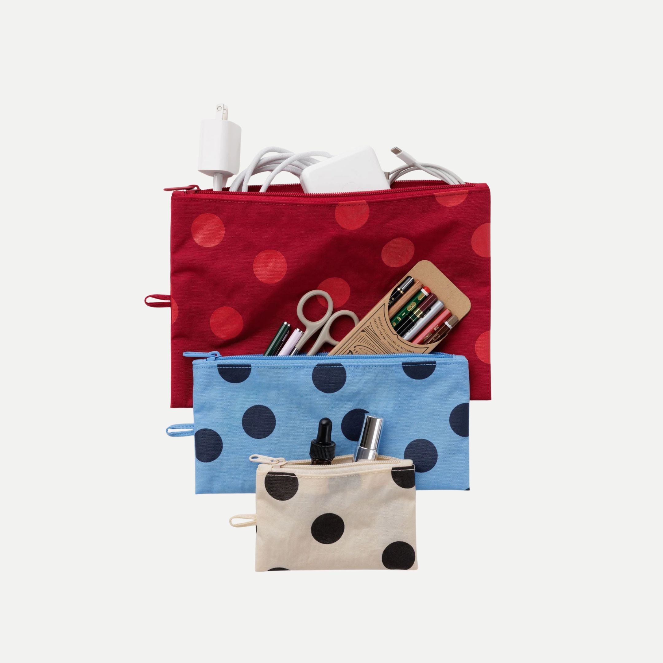 Polka Dot Mix - Flat Pouch Set