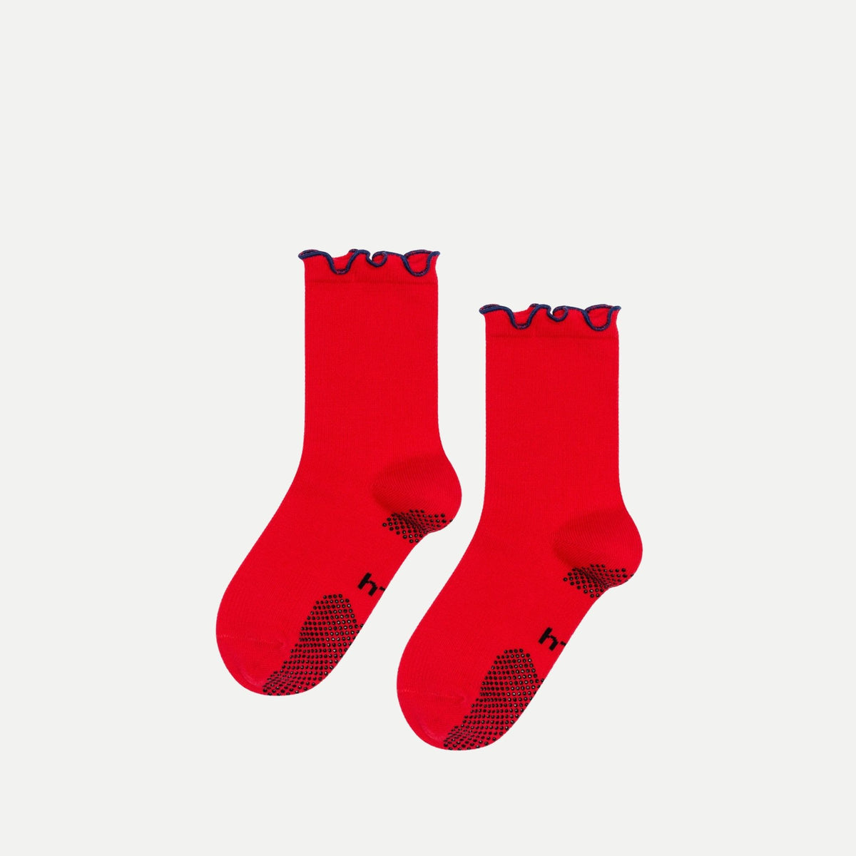Thermal Ruffle Sporty Grip Crew