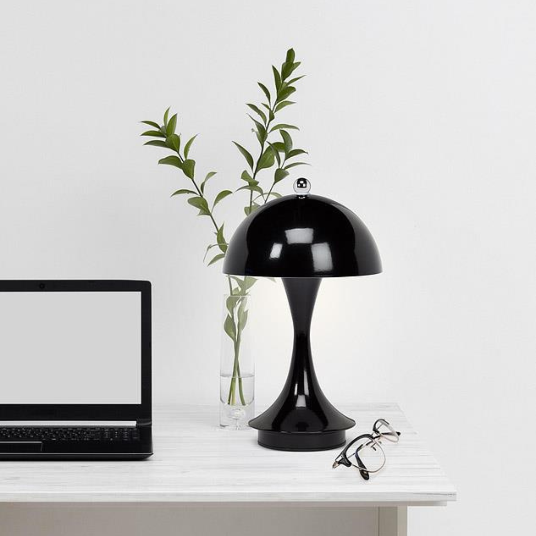 Dome Shade Led Lamp - Black
