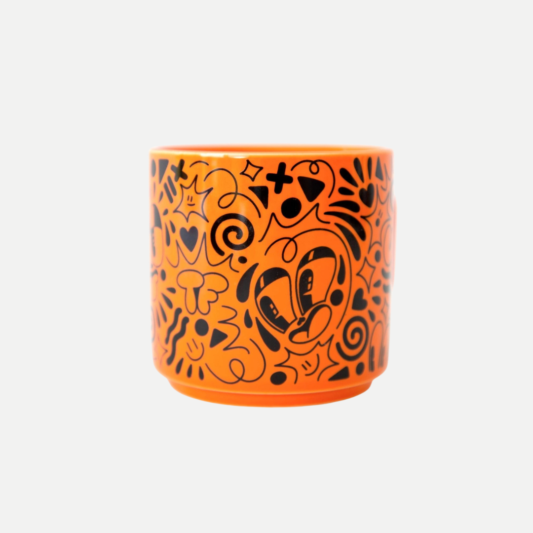 Wake Up Mug X Hattie Stewart