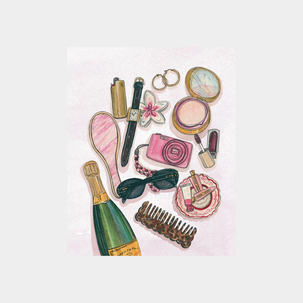 Girls Getting Ready Fine Art Print