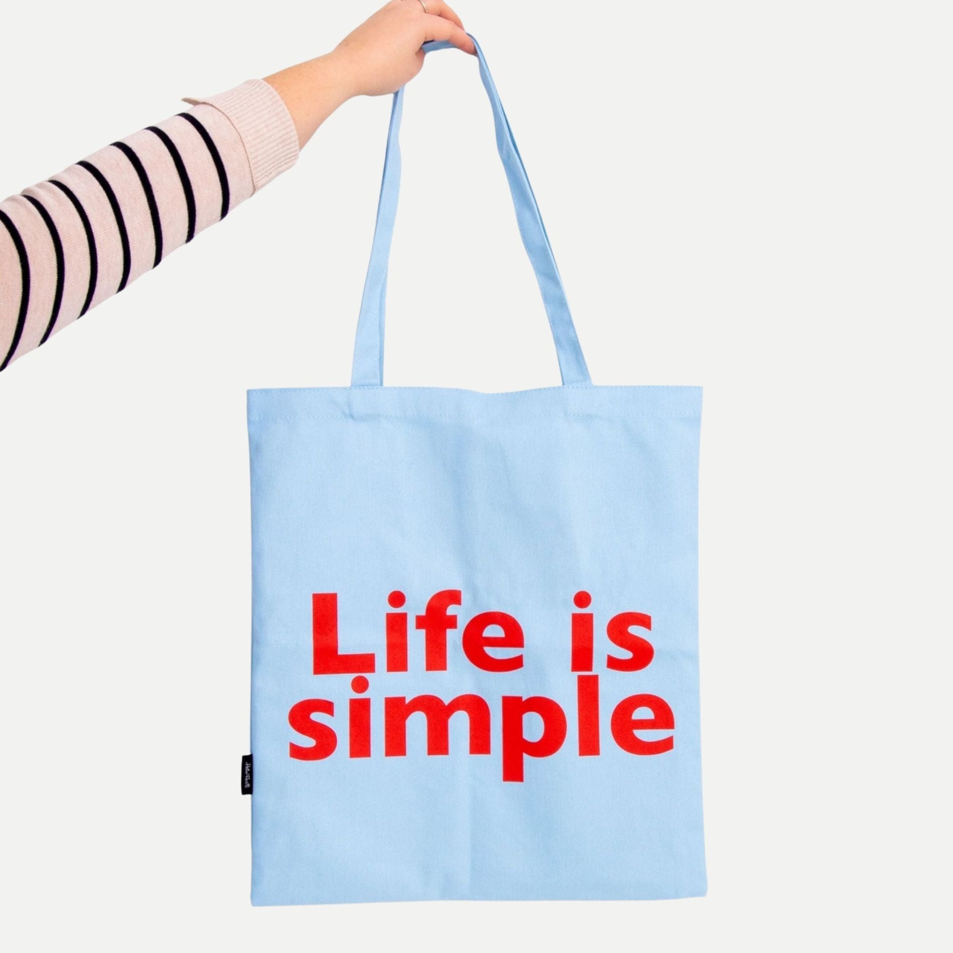 Simple Tote Bag - Blue