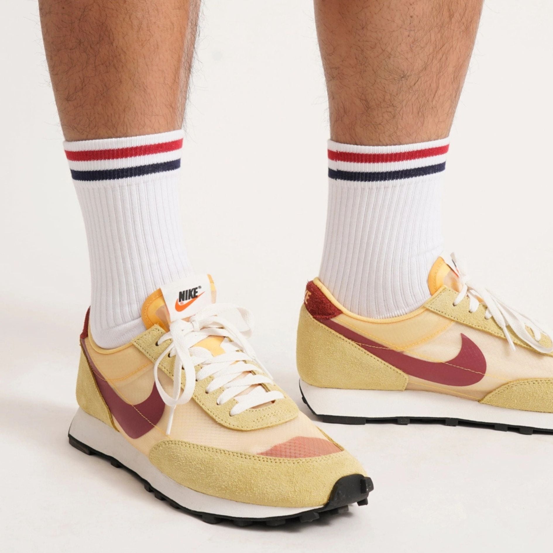 Kennedy Luxe Athletic Socks - Classic White
