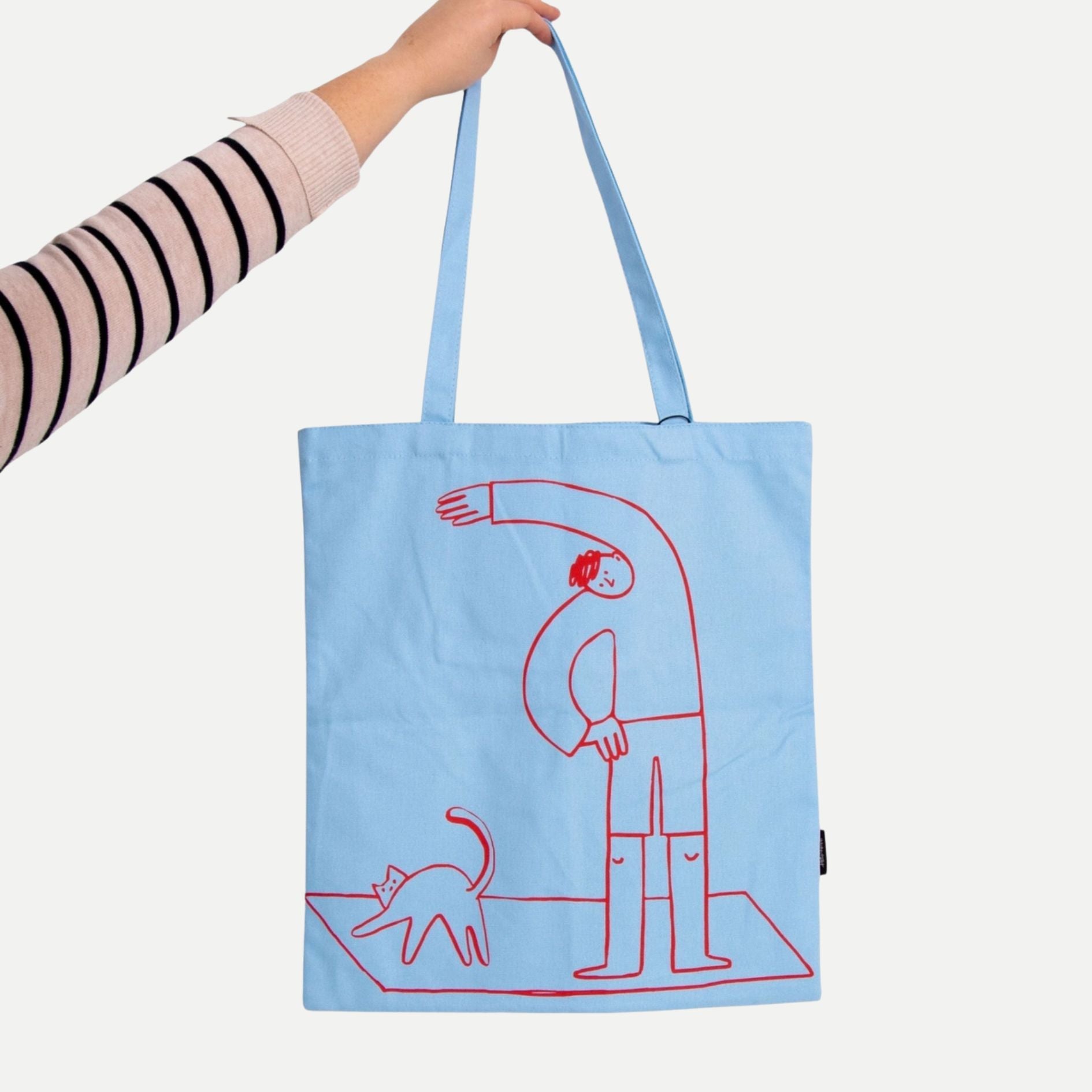 Simple Tote Bag - Blue