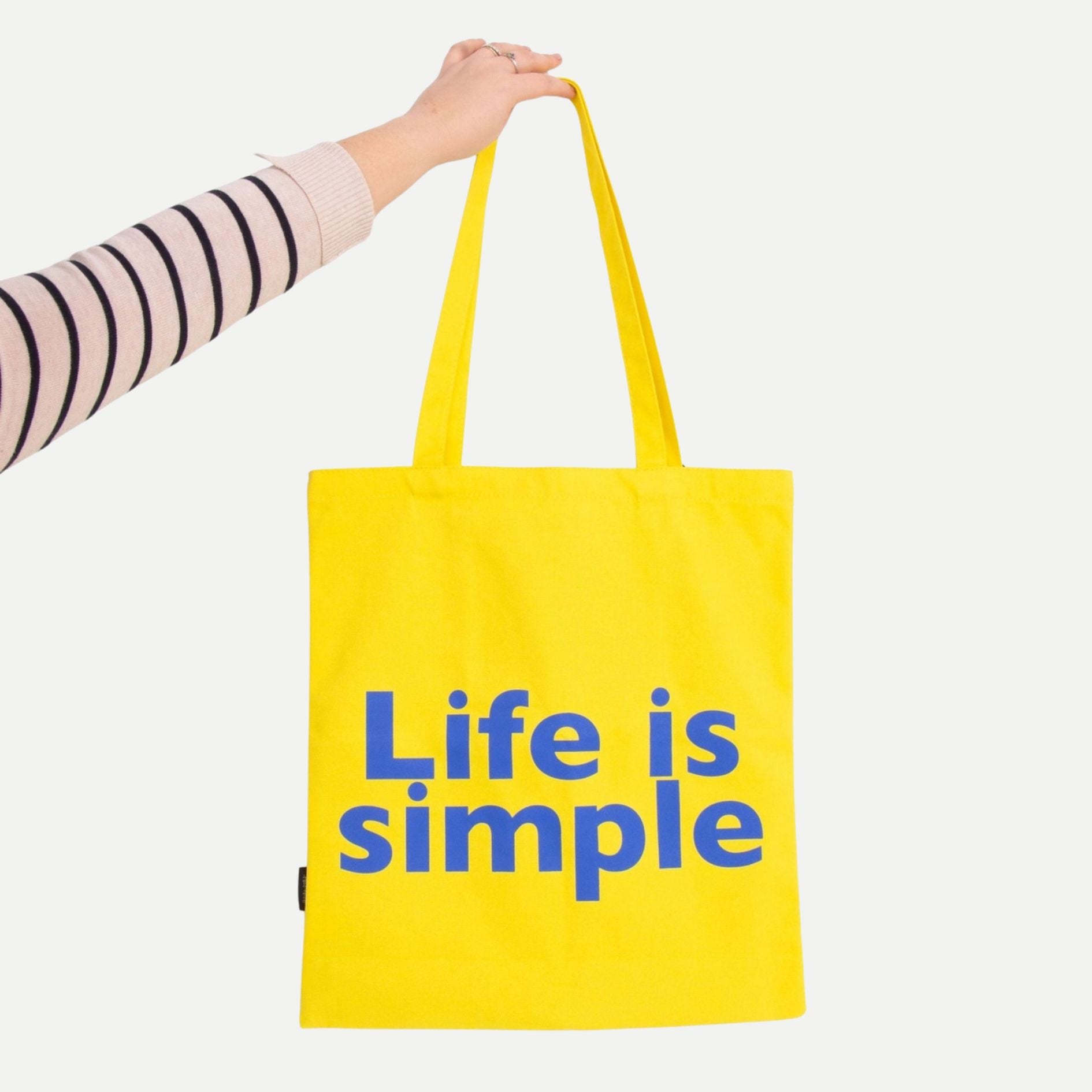 Simple Tote Bag - Yellow