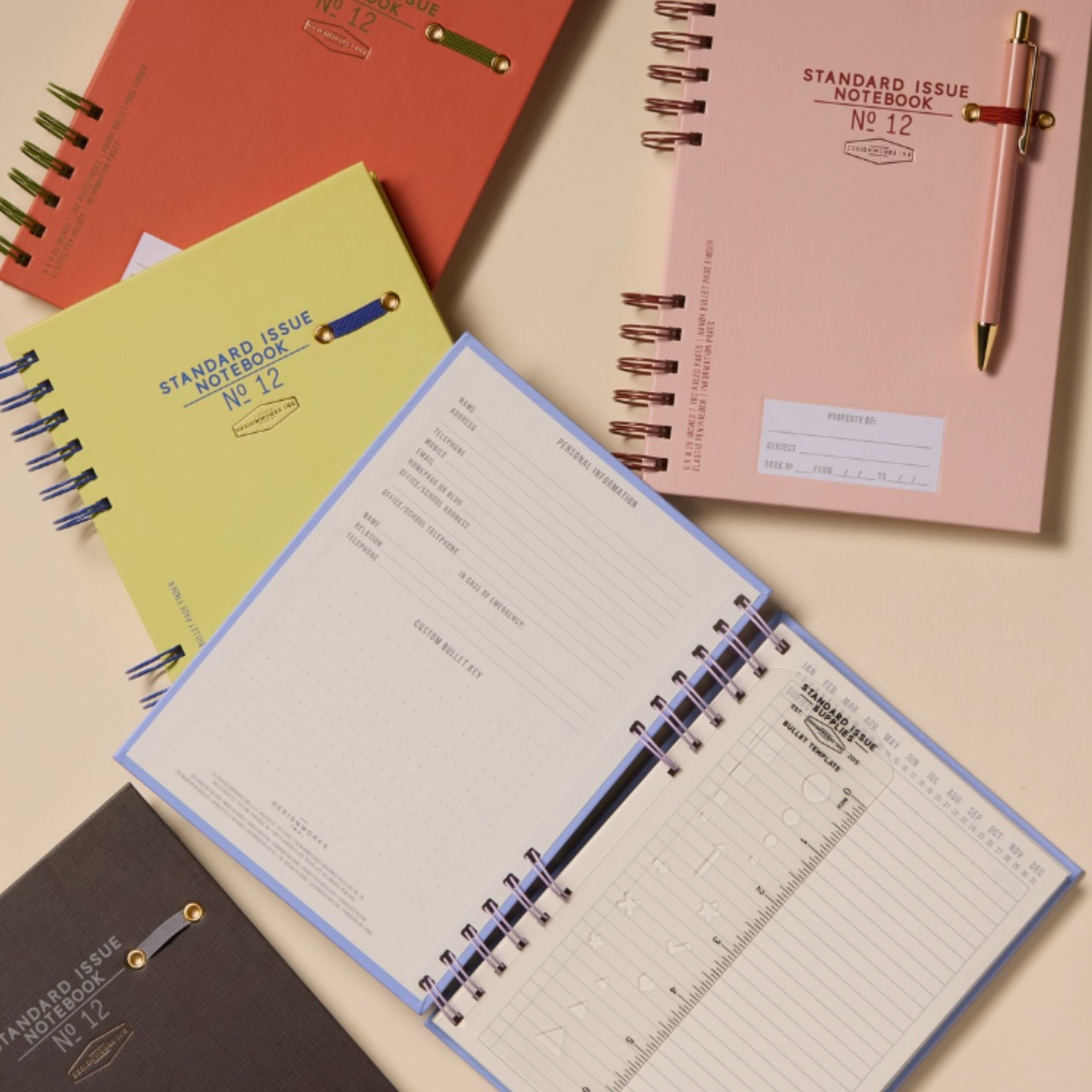 Standard Issue Planner Notebook - Lavender + Periwinkle