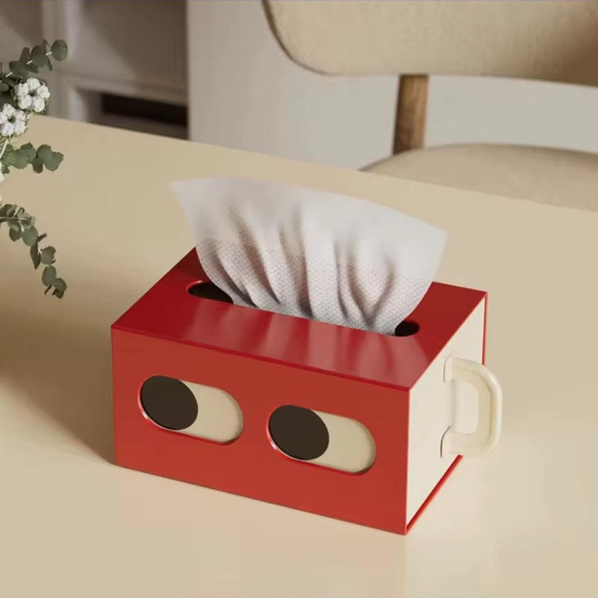 Retro Toaster Tissue Box Holder