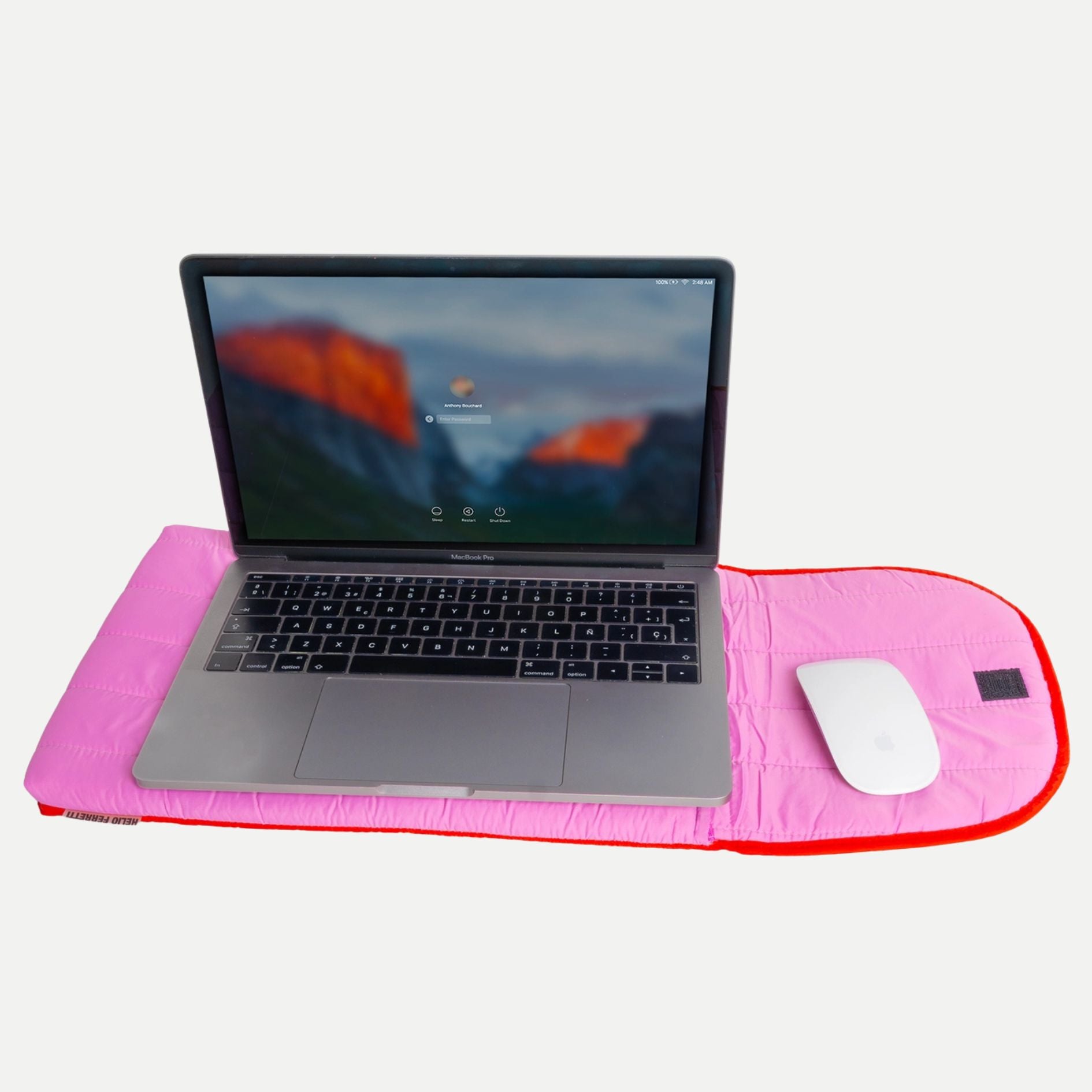 Puffy Laptop Sleeve 15" - Pink