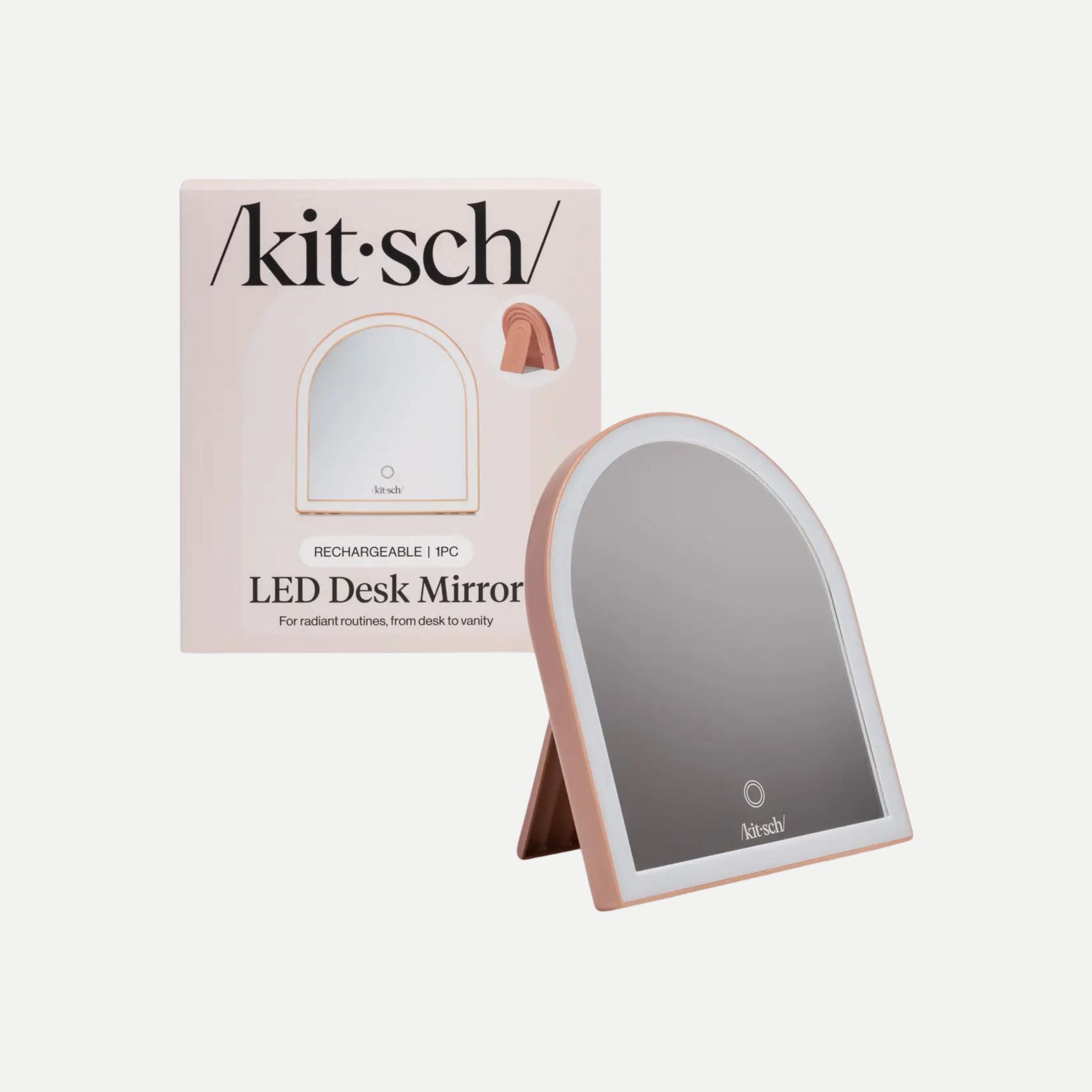 Terracotta Arch Desk Mirror