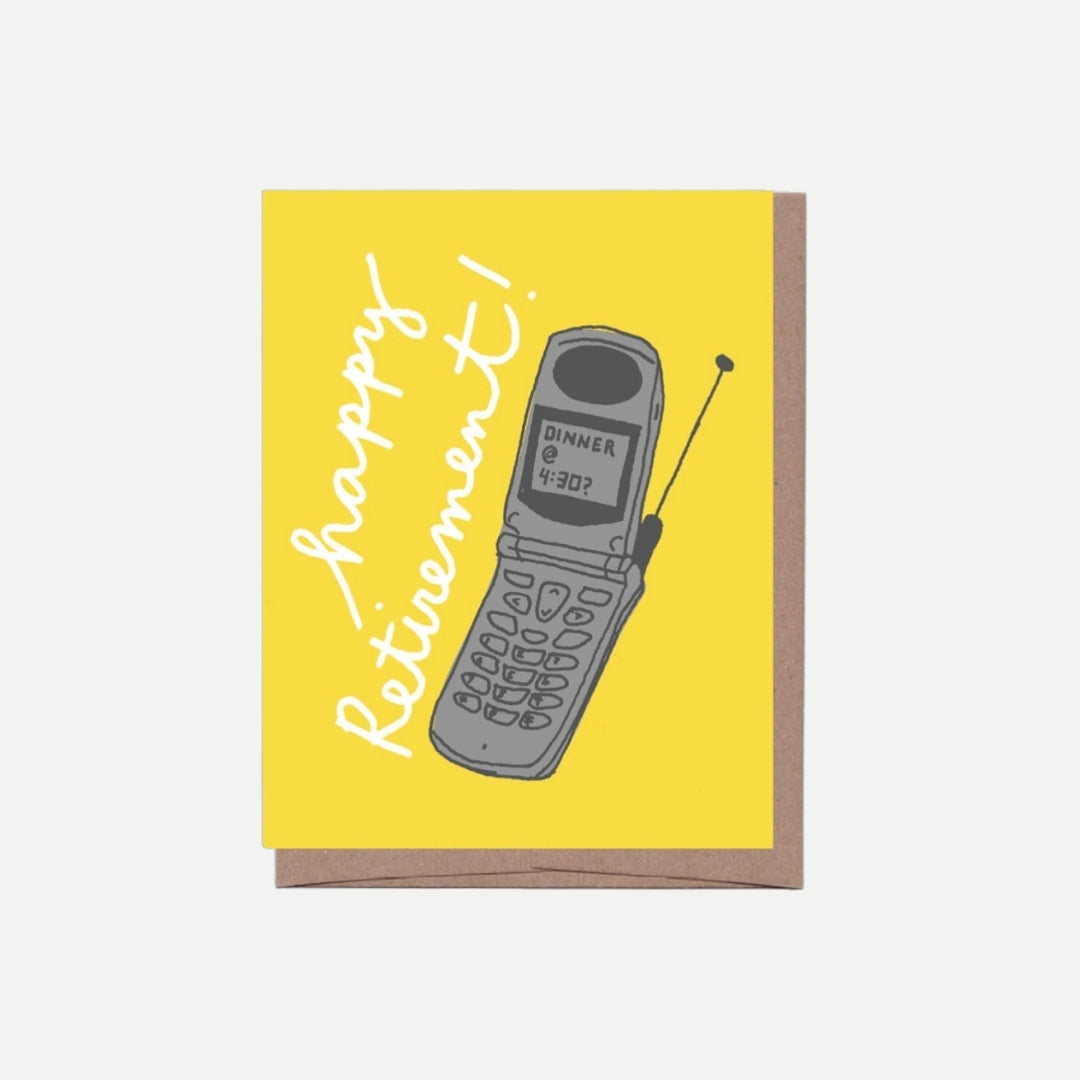 Retirement Flip Phone