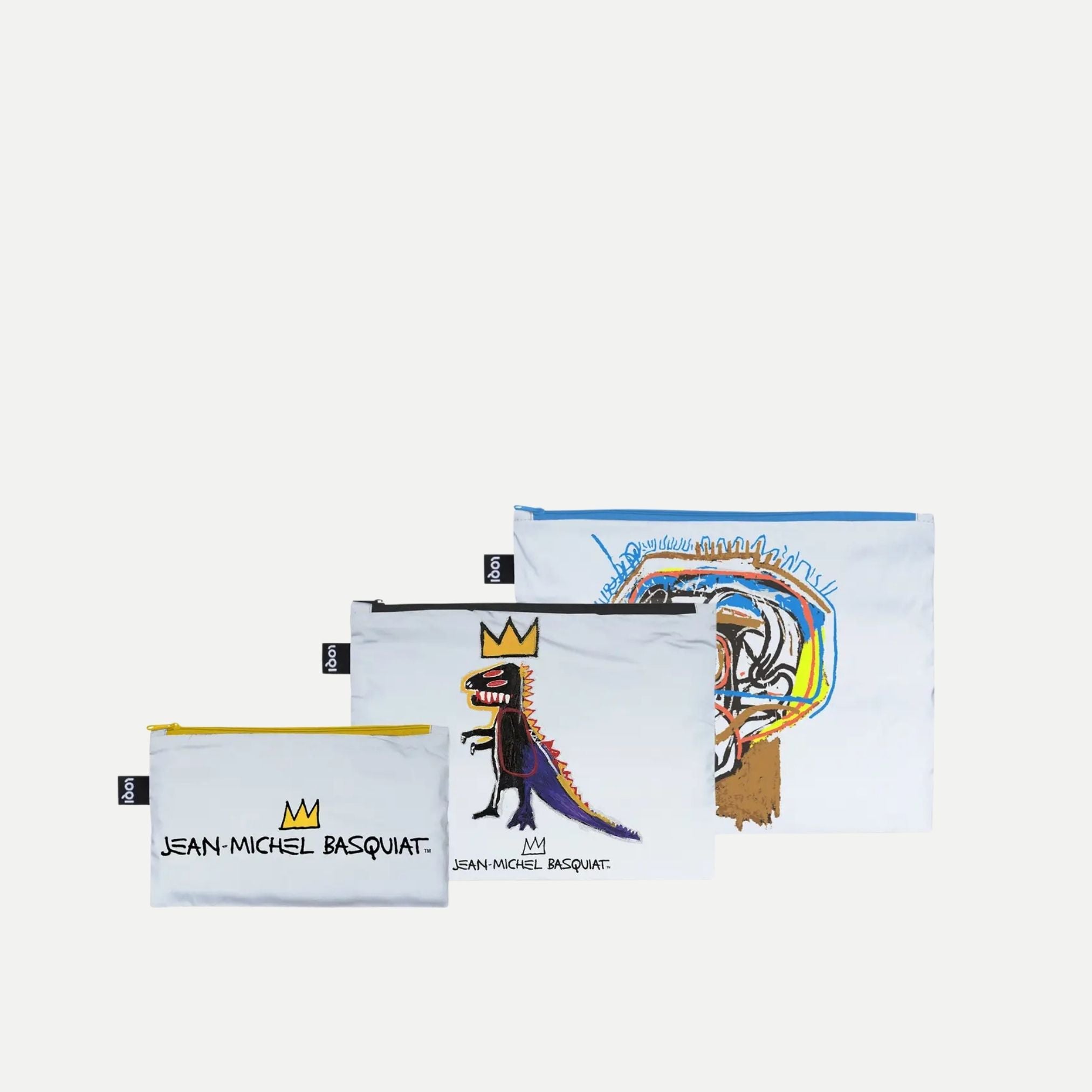 Jean-Michel Basquiat Zip Pockets