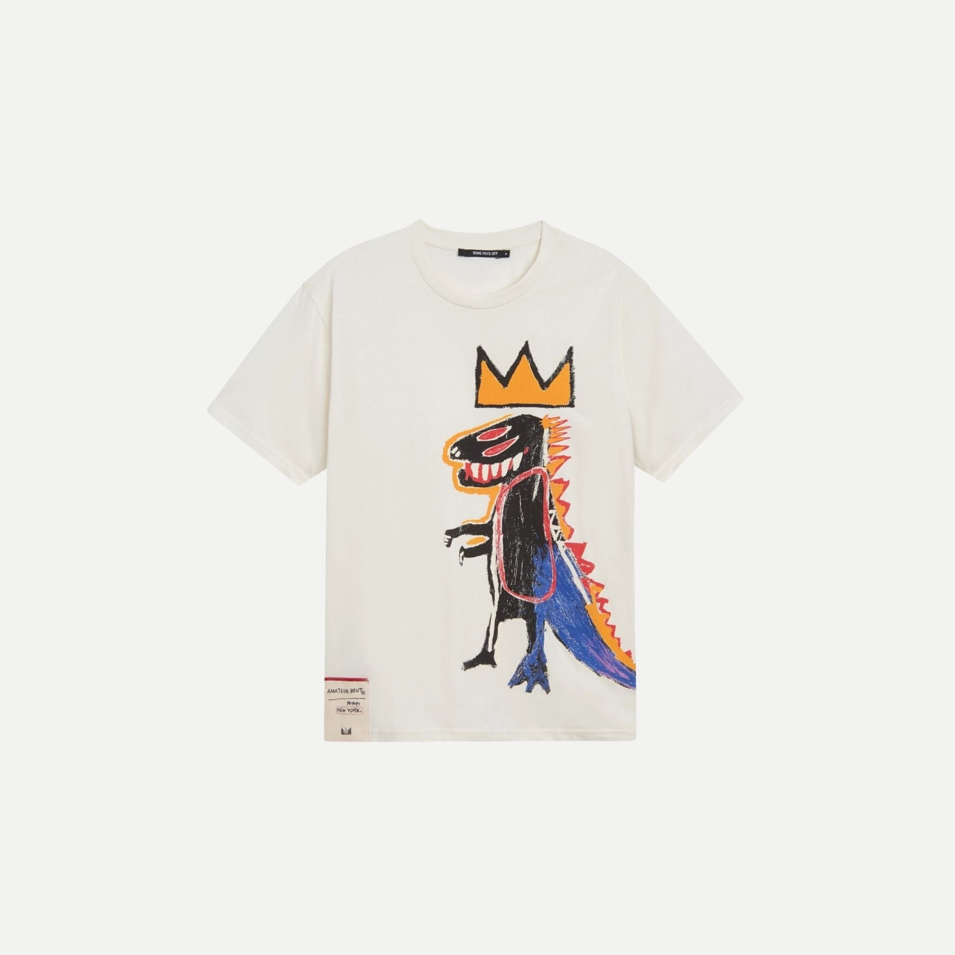 Basquiat “Pez Dispenser” Premium T-Shirt - White