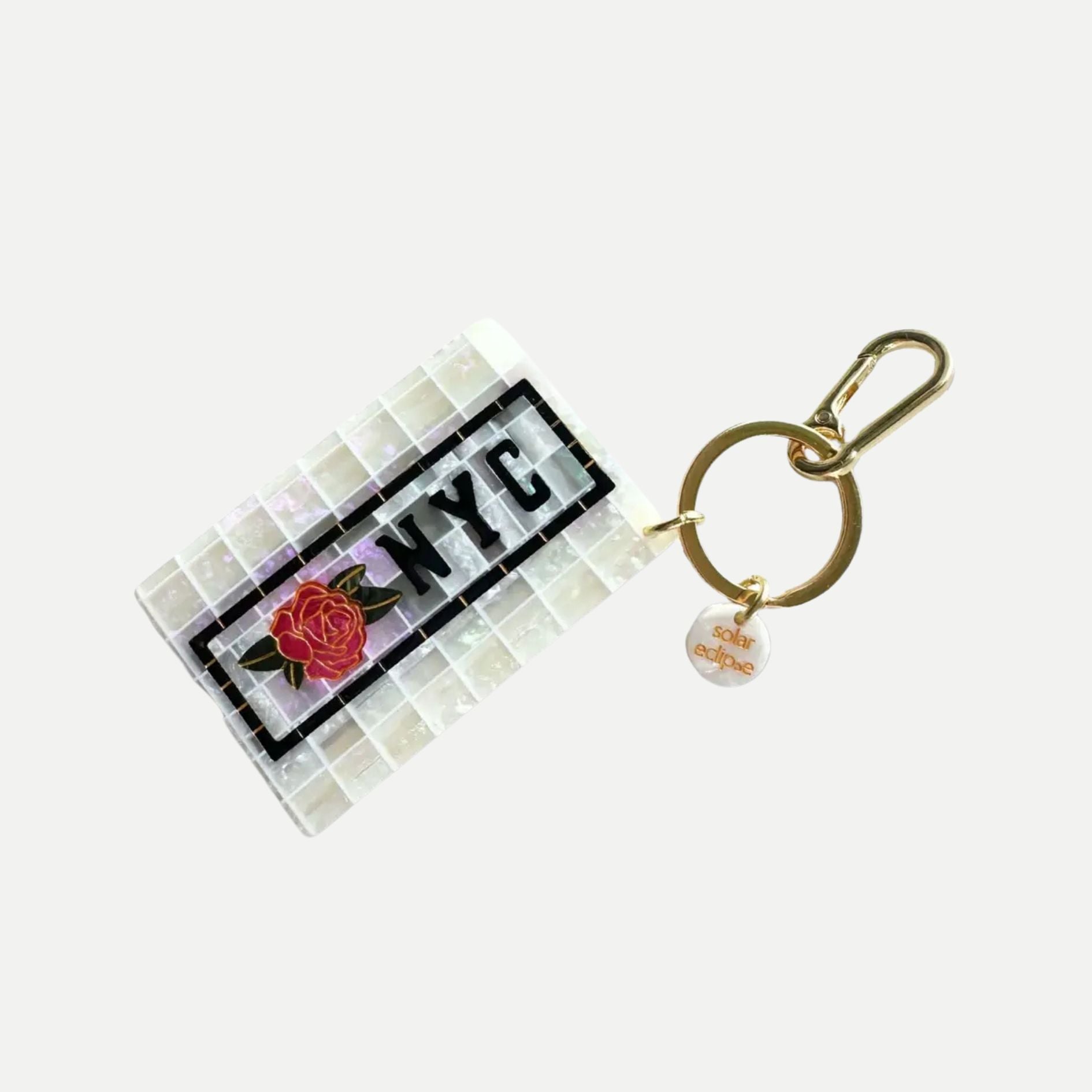 Hand-Painted Nyc Subway Bag Charm