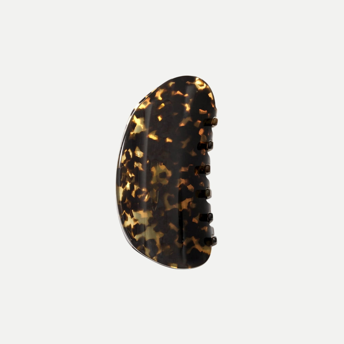 Crescent Claw Clip - Dark Tortoise