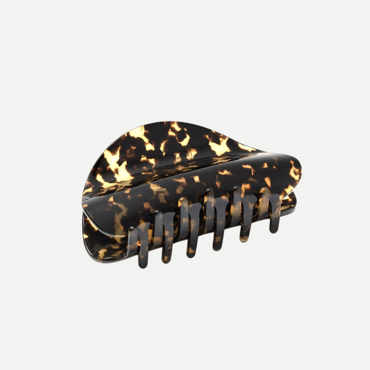 Crescent Claw Clip - Dark Tortoise