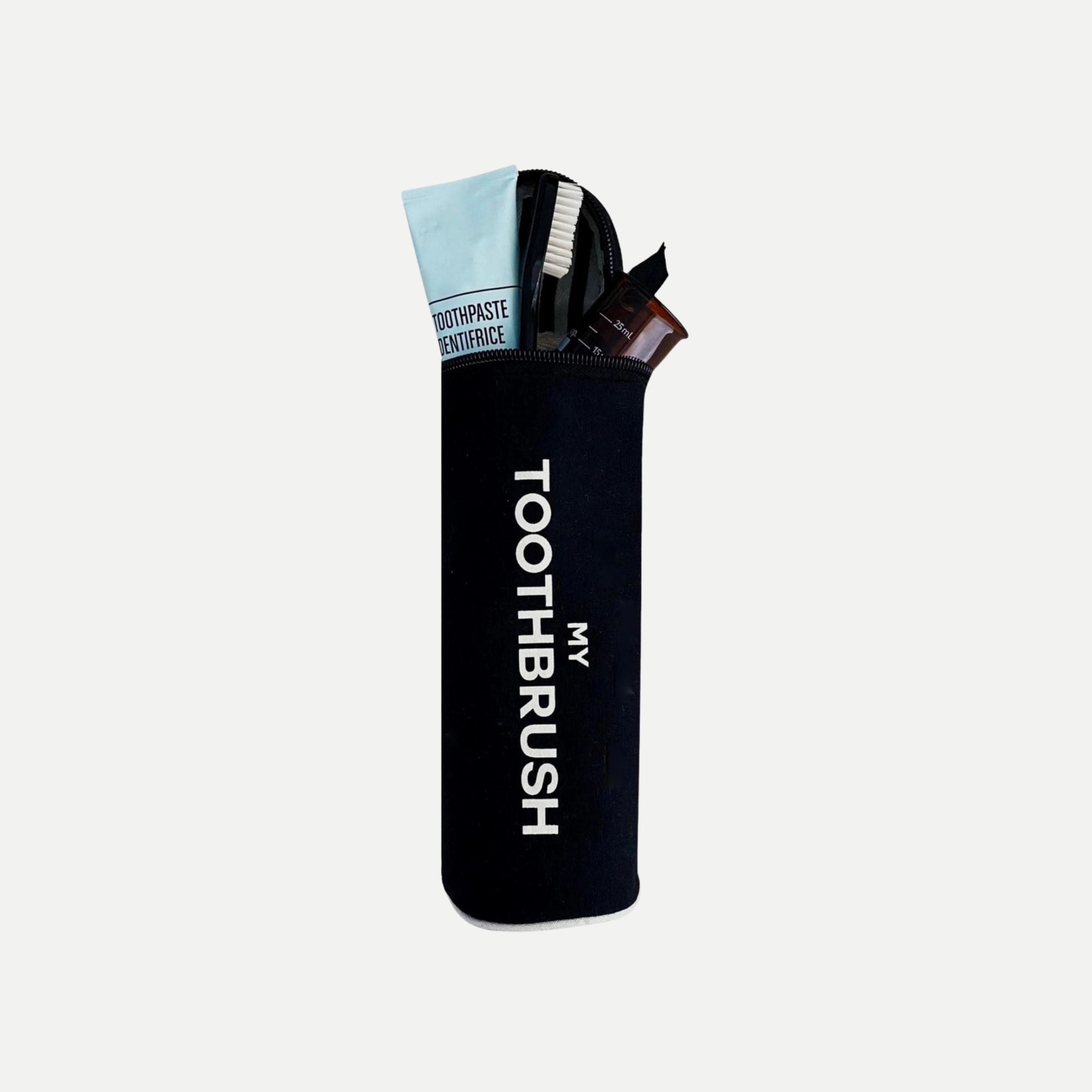 Toothbrush Travel Case - Black