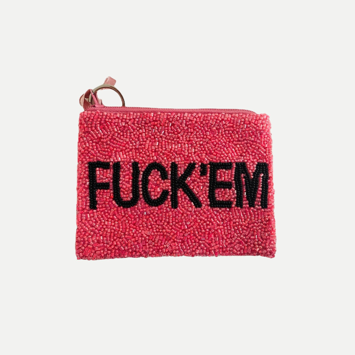 Fuck'em Beaded Coin Purse