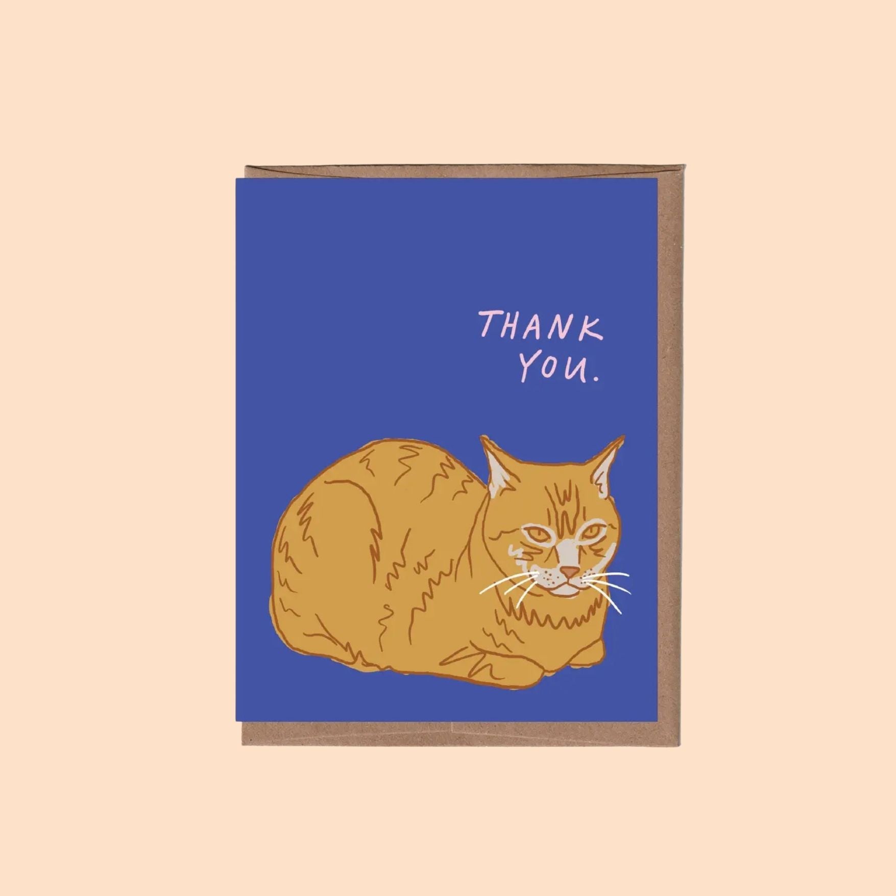 Loaf Cat Thank You Card