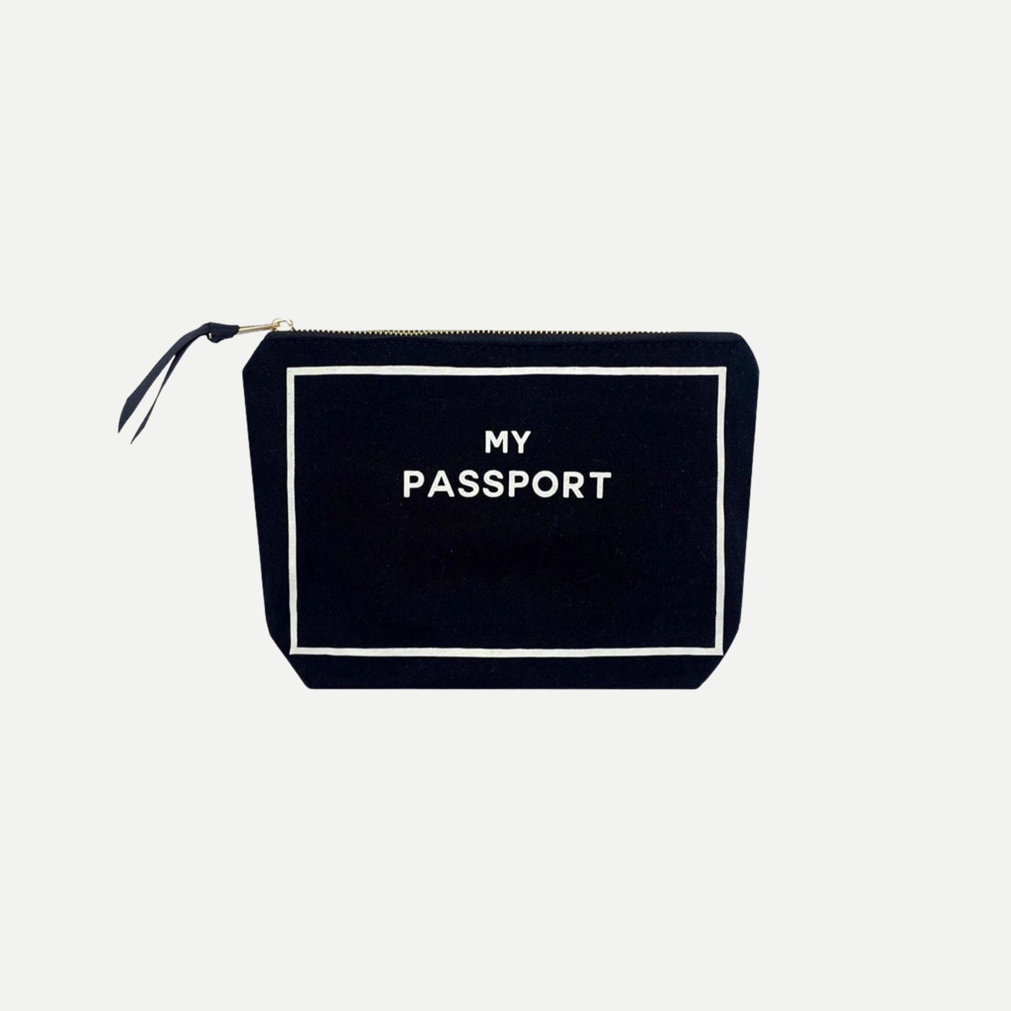 Passport Pouch - Black