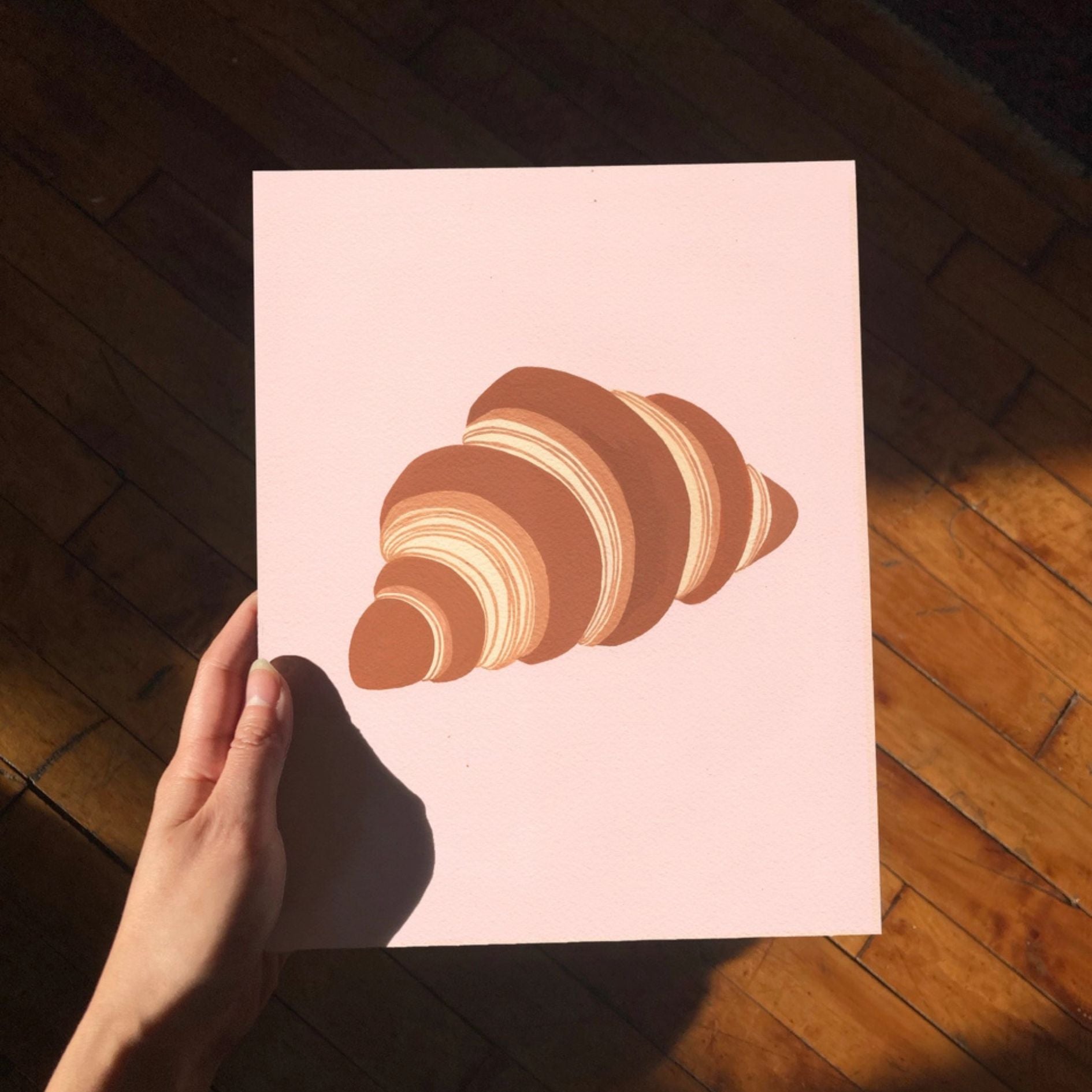 Croissant Art Print