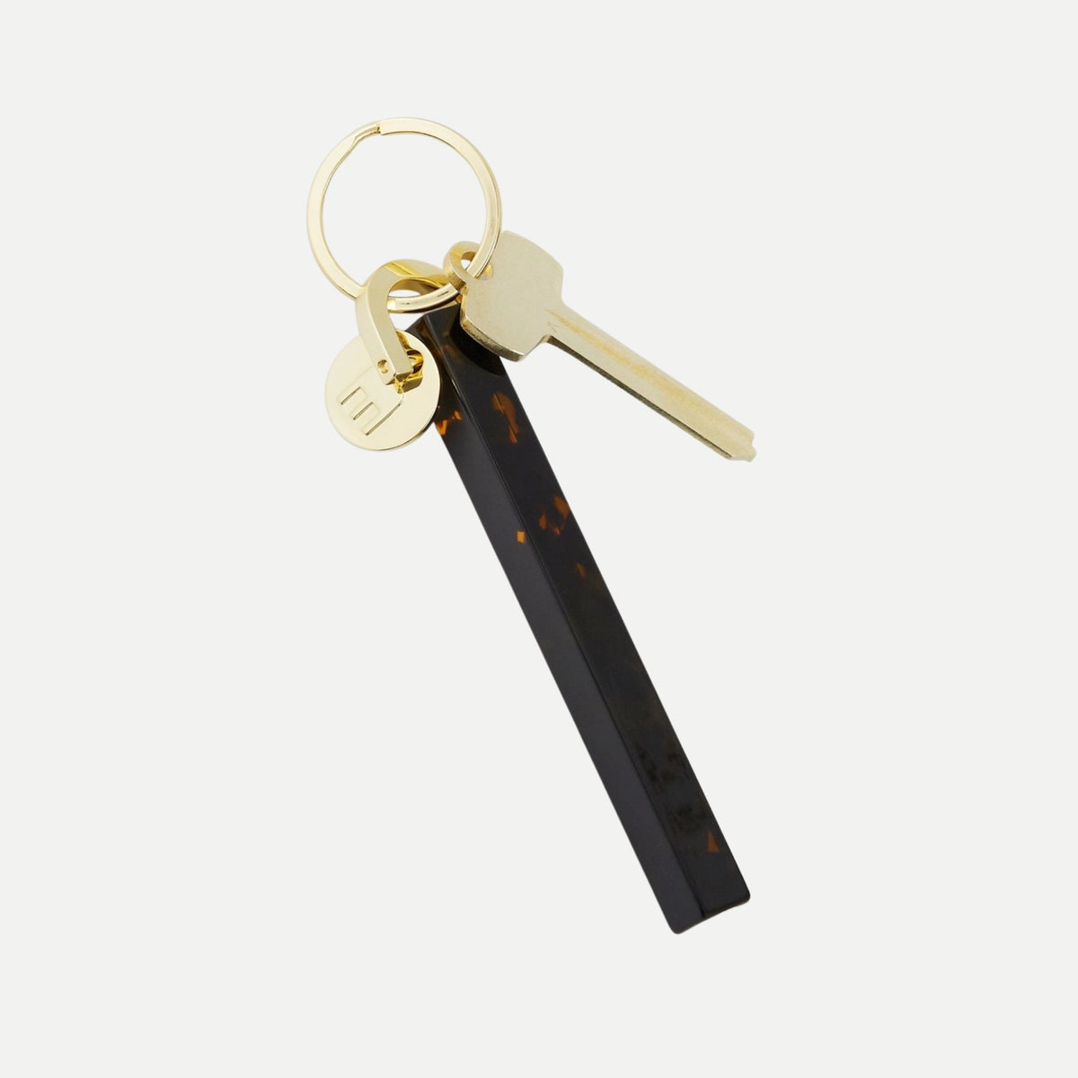 Bar Keychain - Dark Tortoise