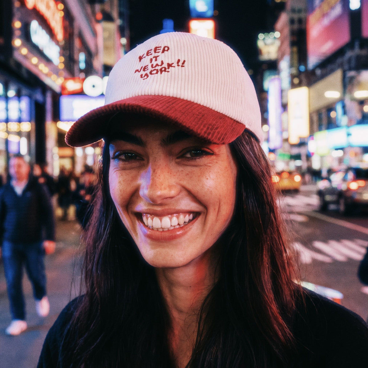 Keep it New York - Duotone Corduroy Cap