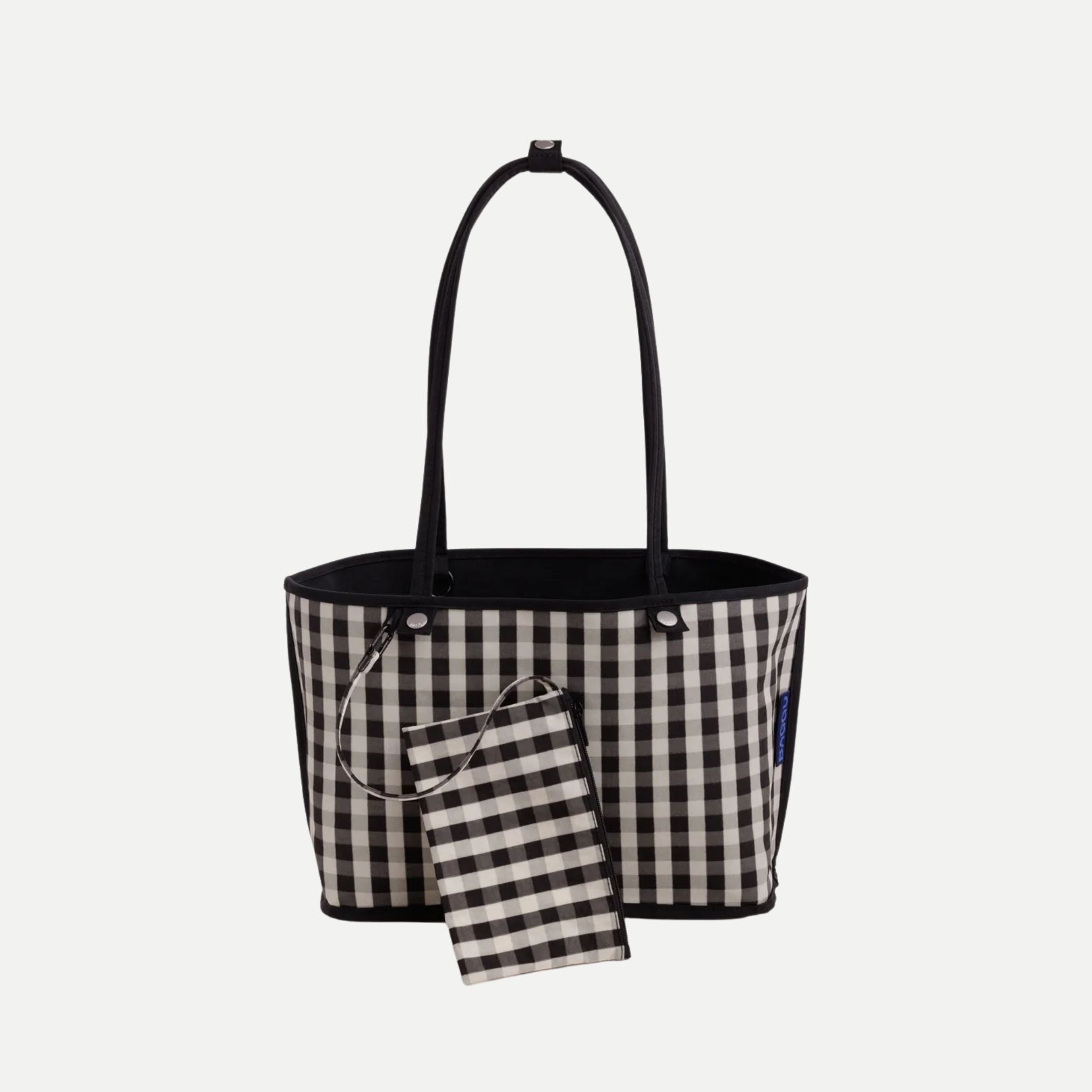 Black Mix - Medium Nylon Reversible Tote