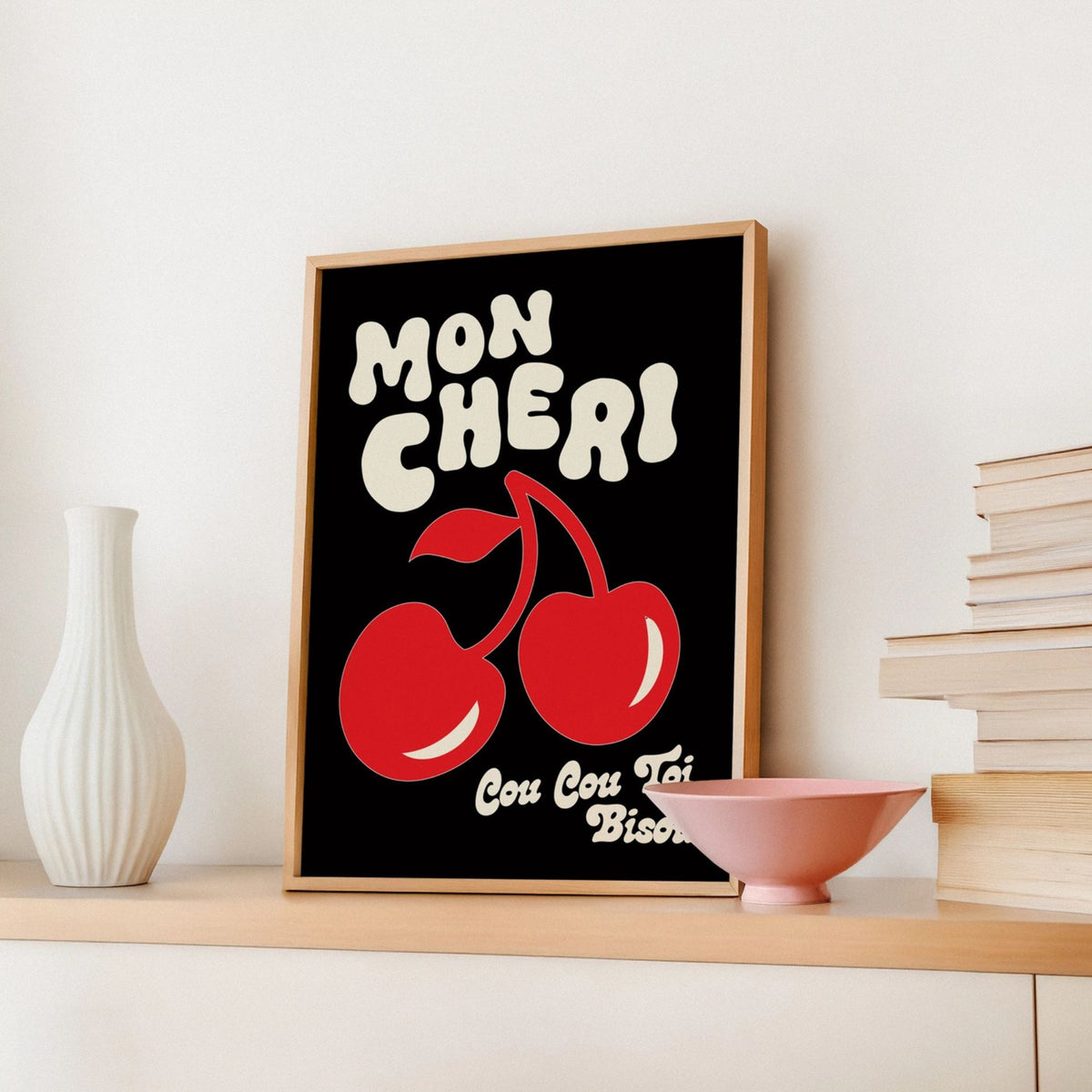 Mon Cheri Art Print