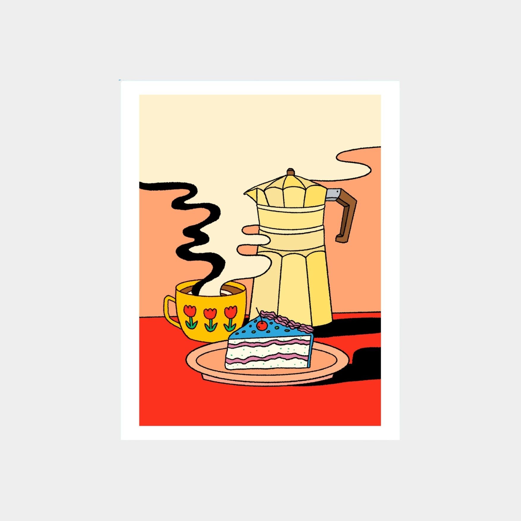 Coffee Still Life Art Print