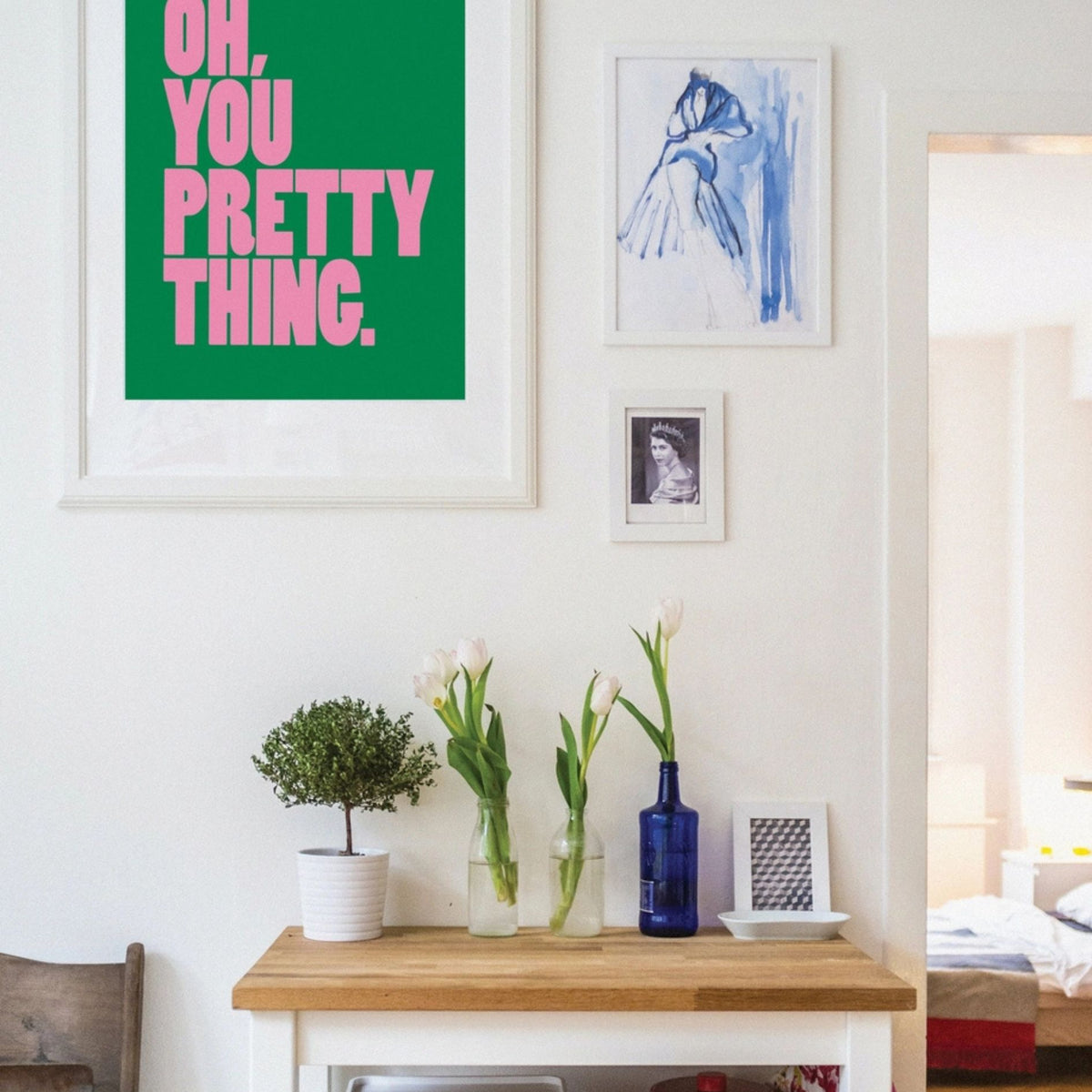 Oh, You Pretty Thing Art Print