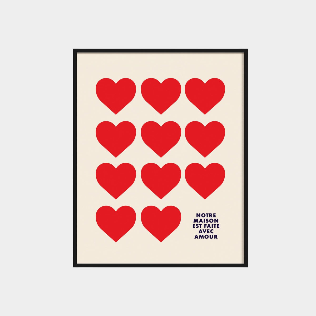 This Home is Filled With Love Art Print