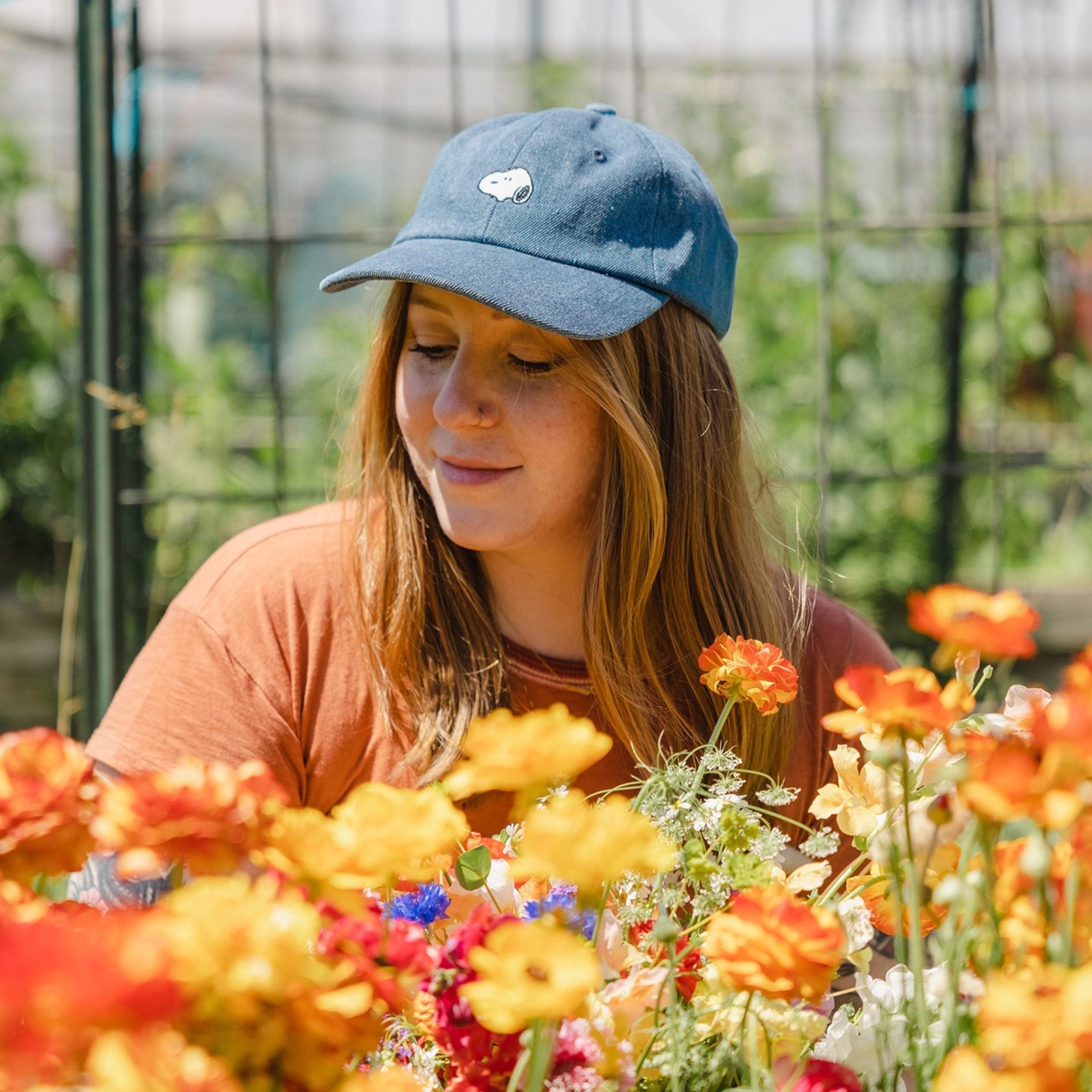 Snoopy Hat (Denim)
