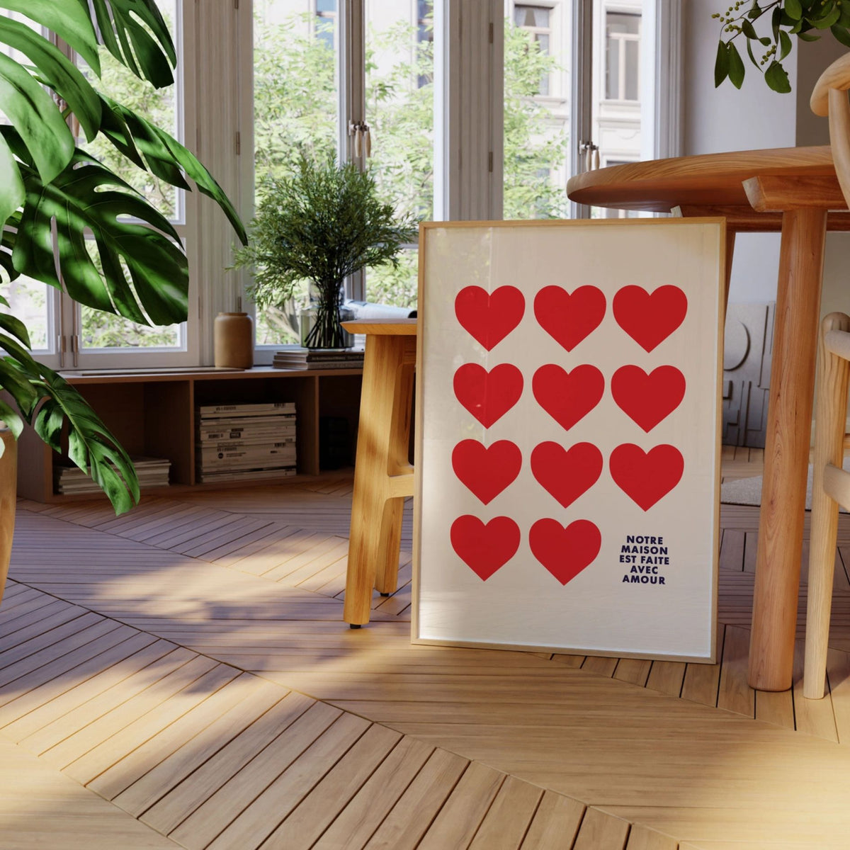 This Home is Filled With Love Art Print