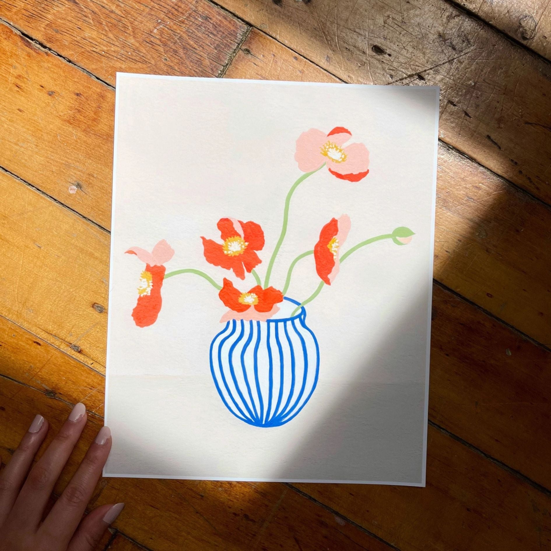 Red Poppies Art Print