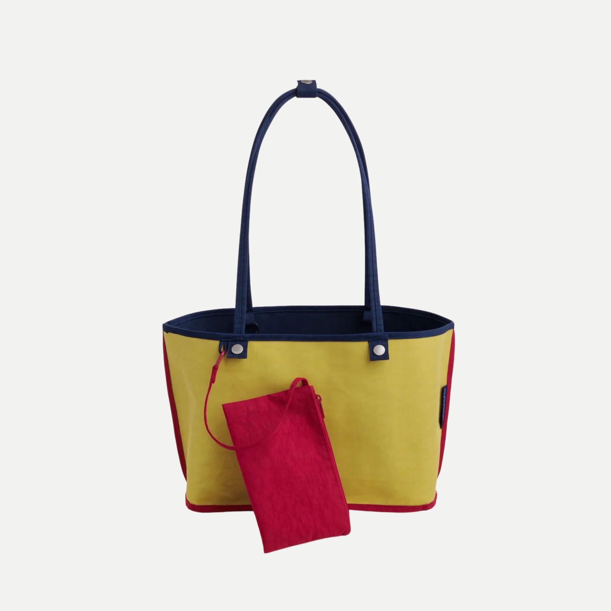 Navy Mix - Medium Nylon Reversible Tote