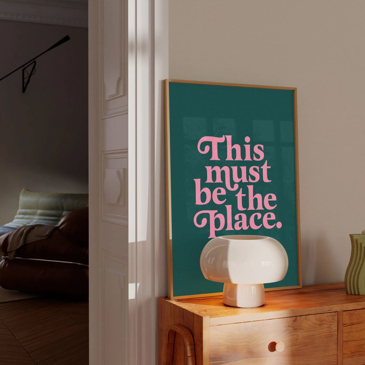 This Must Be The Place Art Print
