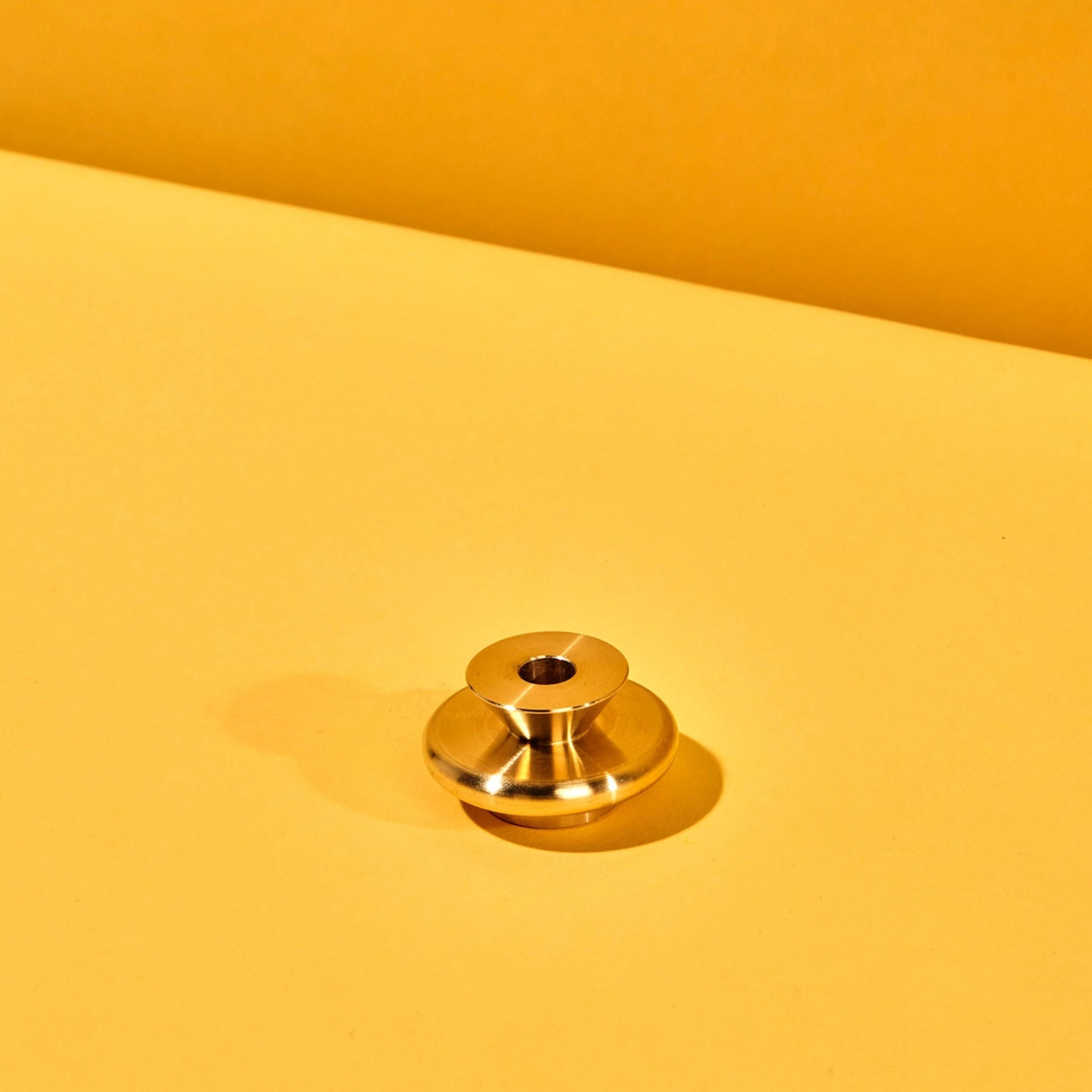 XS Solid Brass Candle Holder