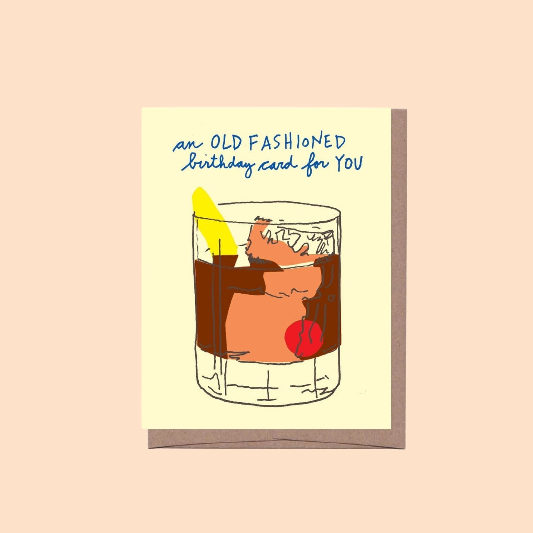 Old Fashioned Birthday Card
