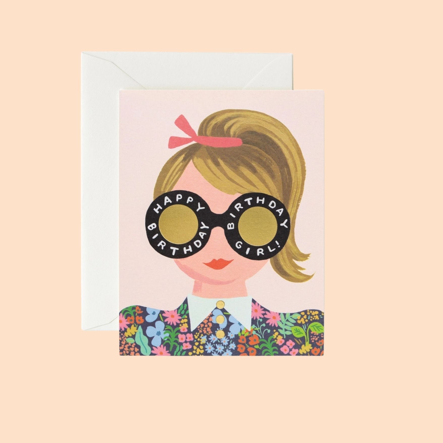 Meadow Birthday Girl Card