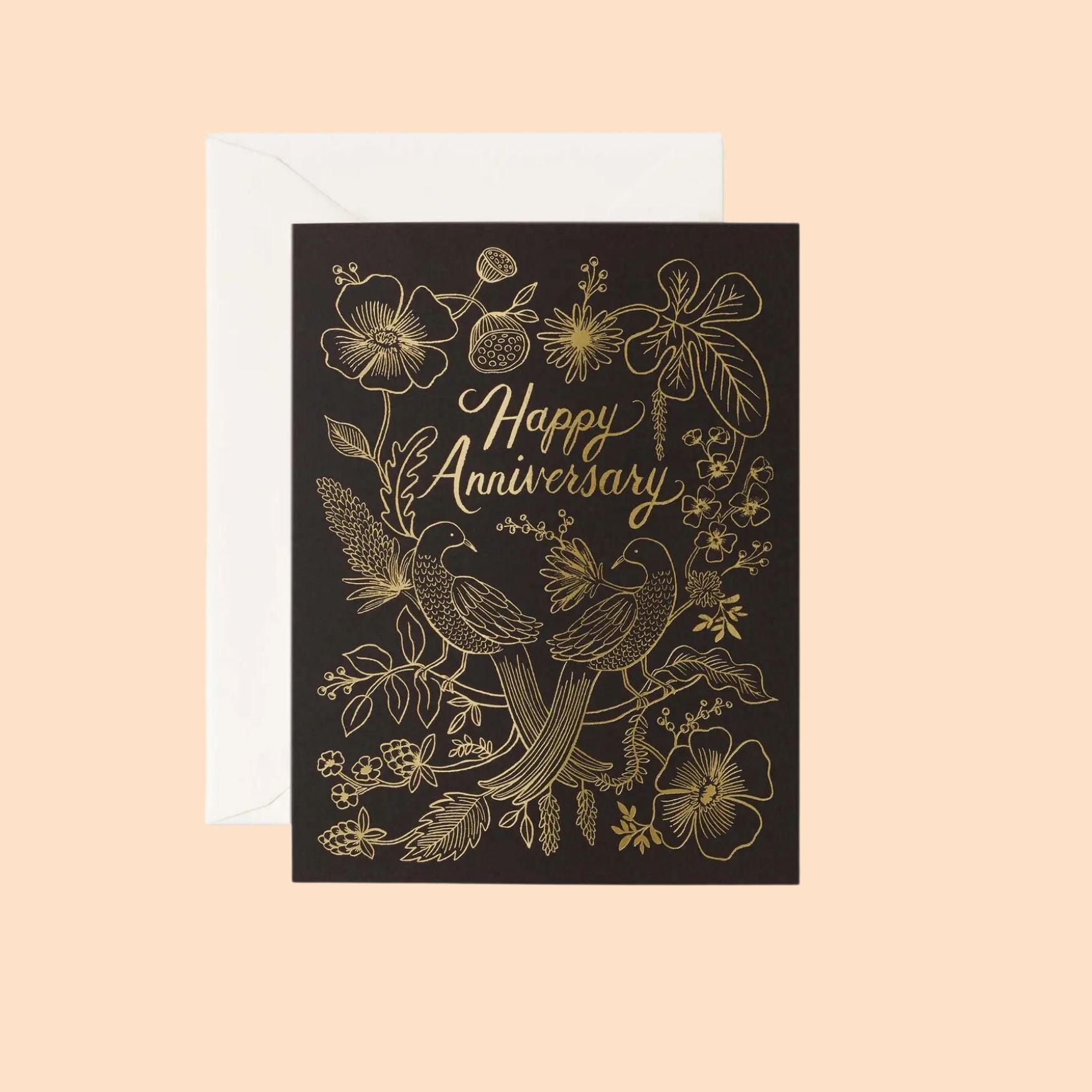 Love Birds Anniversary Card