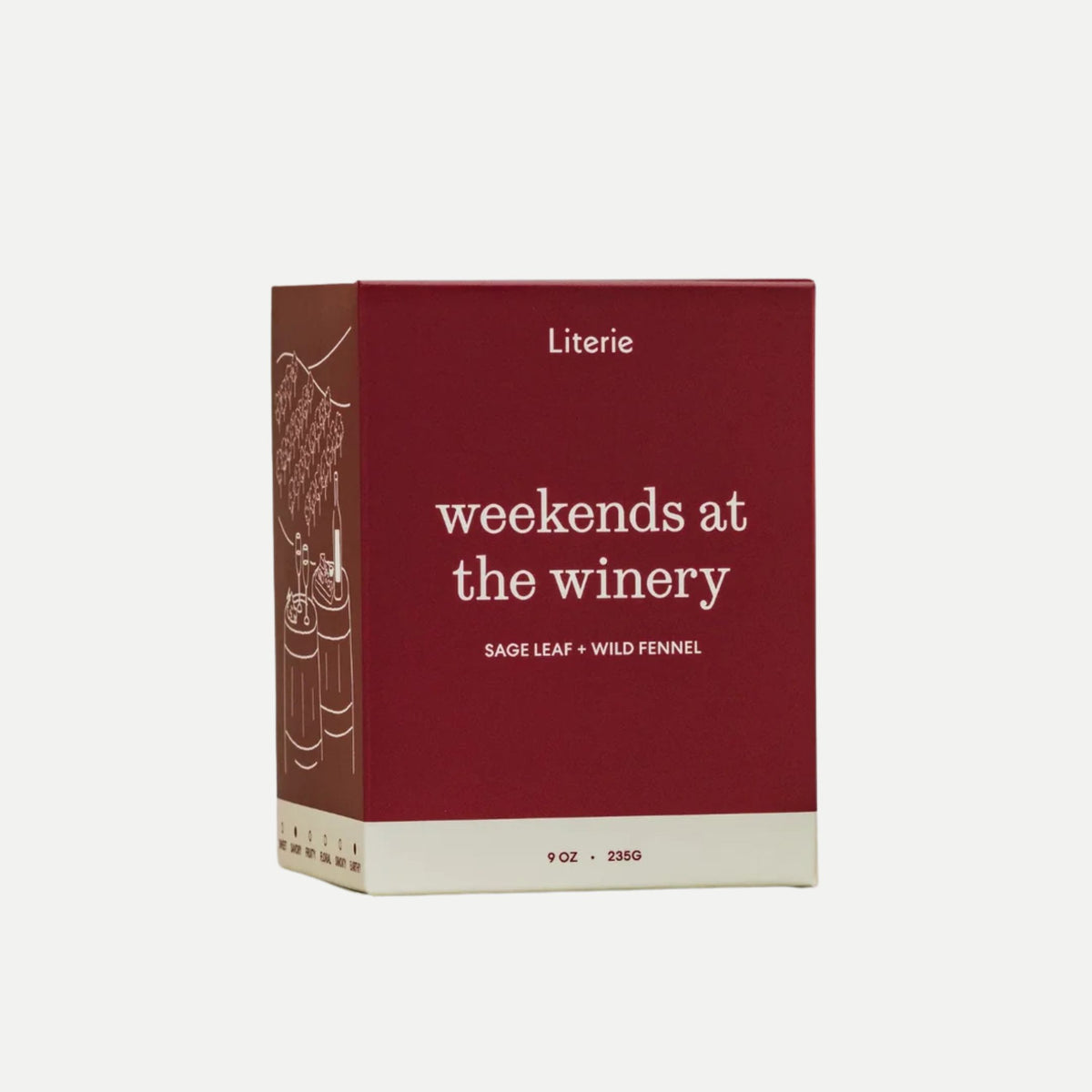 Weekends At the Winery Candle